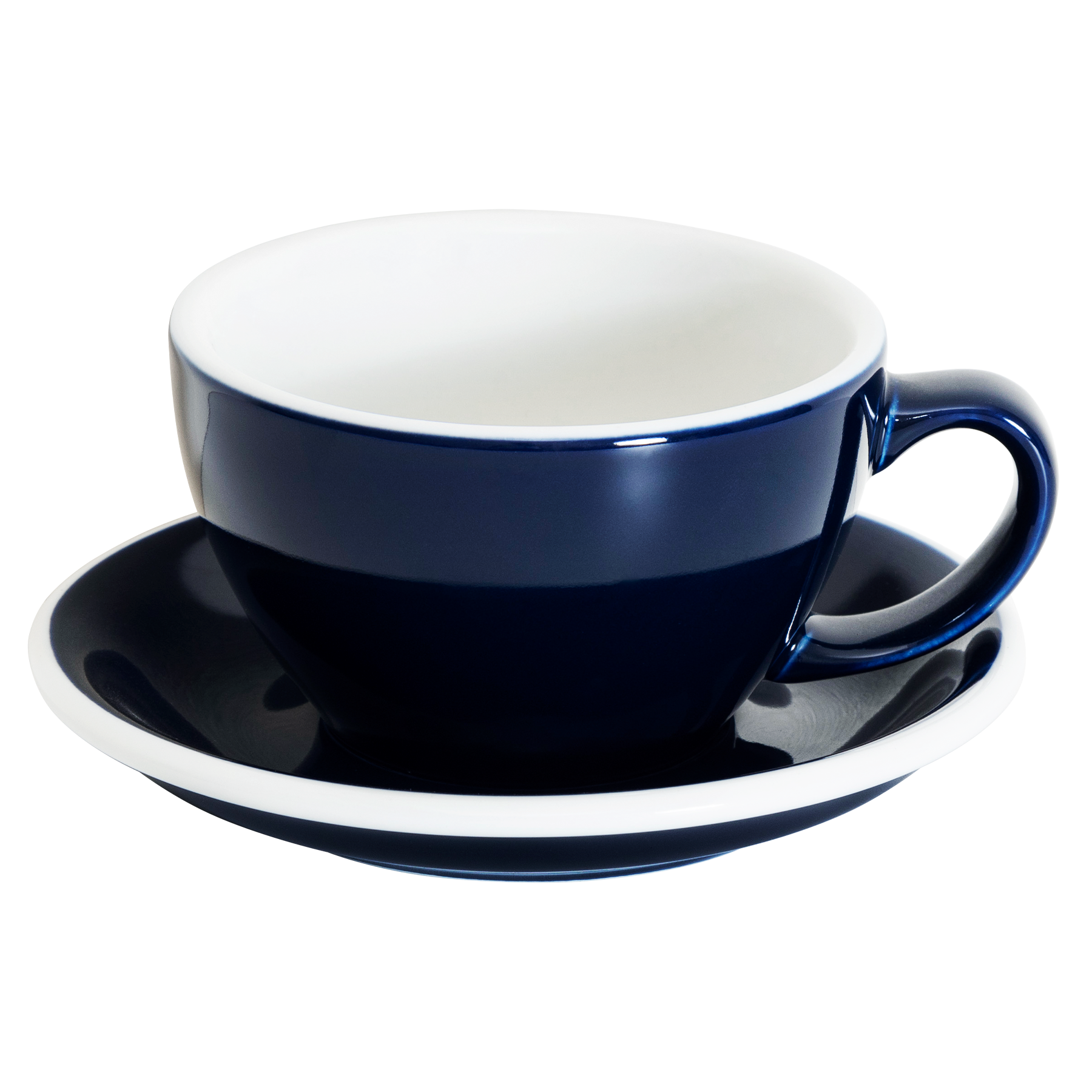 Set of 1 x 10oz. Cafe Latte Cup and Saucer
