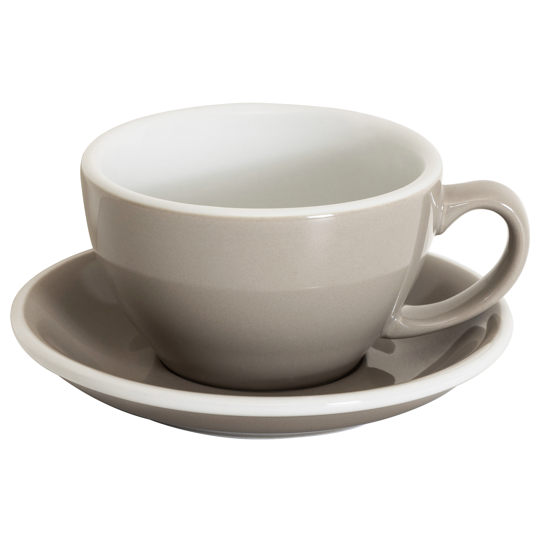 Set of 1 x 10oz. Cafe Latte Cup and Saucer