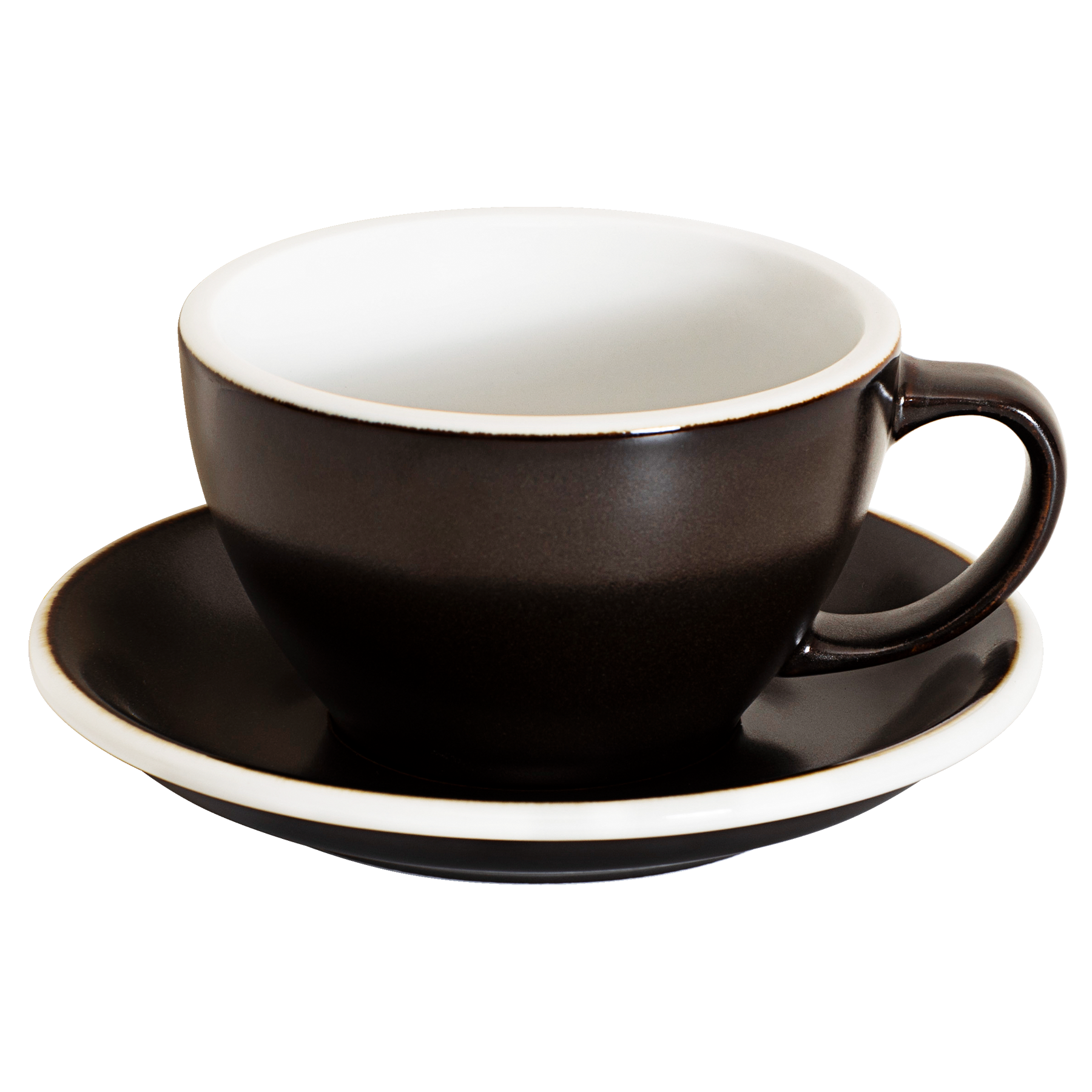 Set of 1 x 10oz. Cafe Latte Cup and Saucer