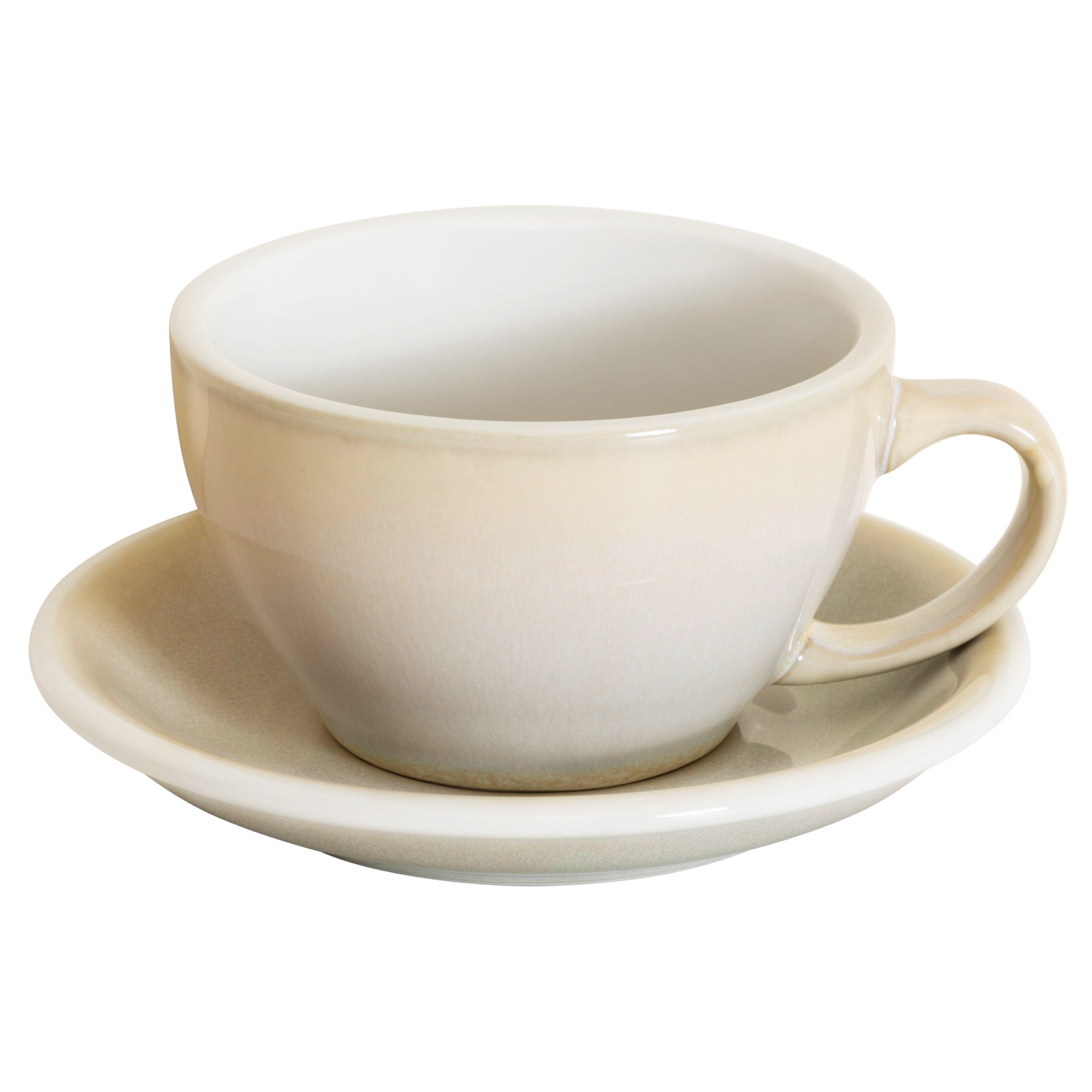 Set of 1 x 10oz. Cafe Latte Cup and Saucer