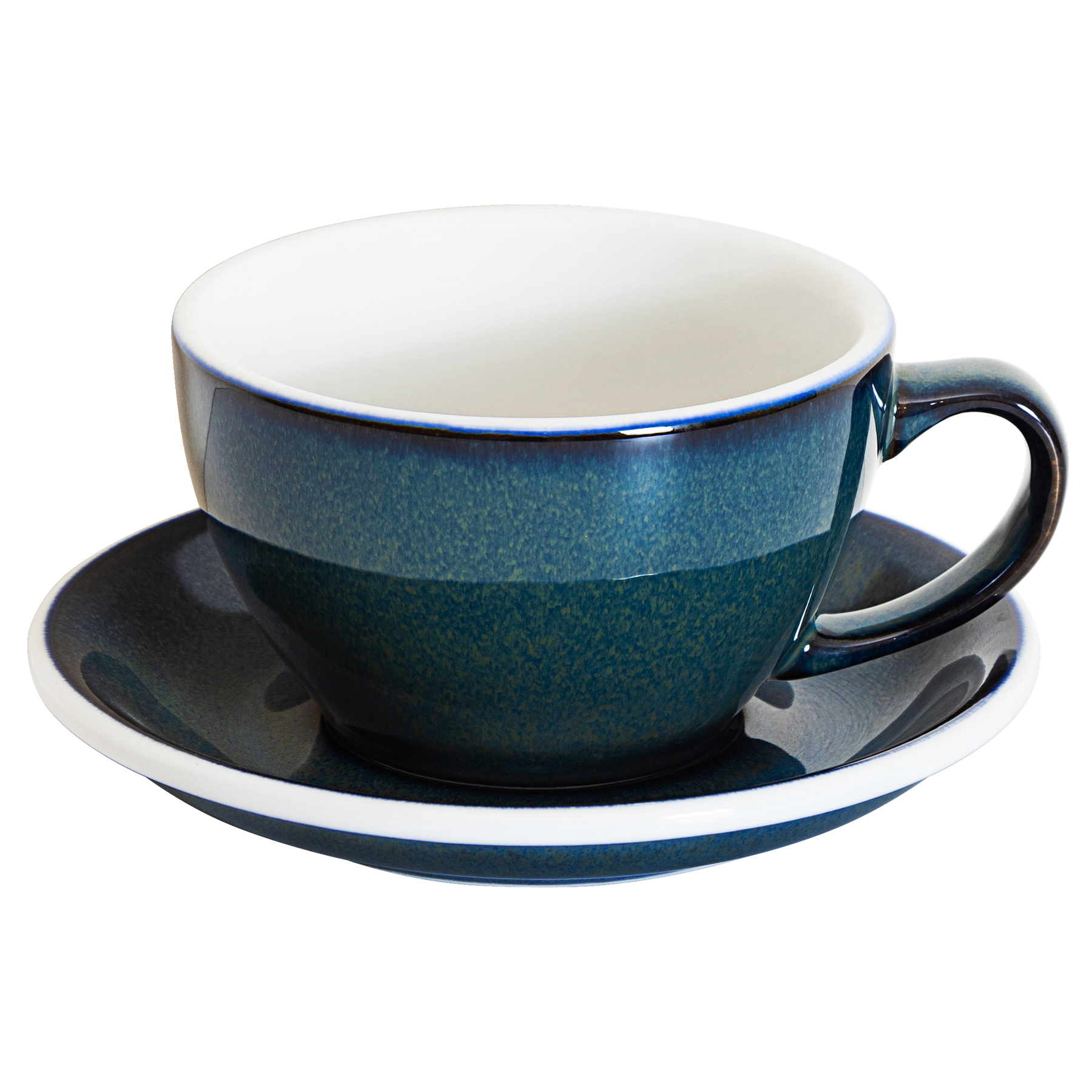 Set of 1 x 10oz. Cafe Latte Cup and Saucer