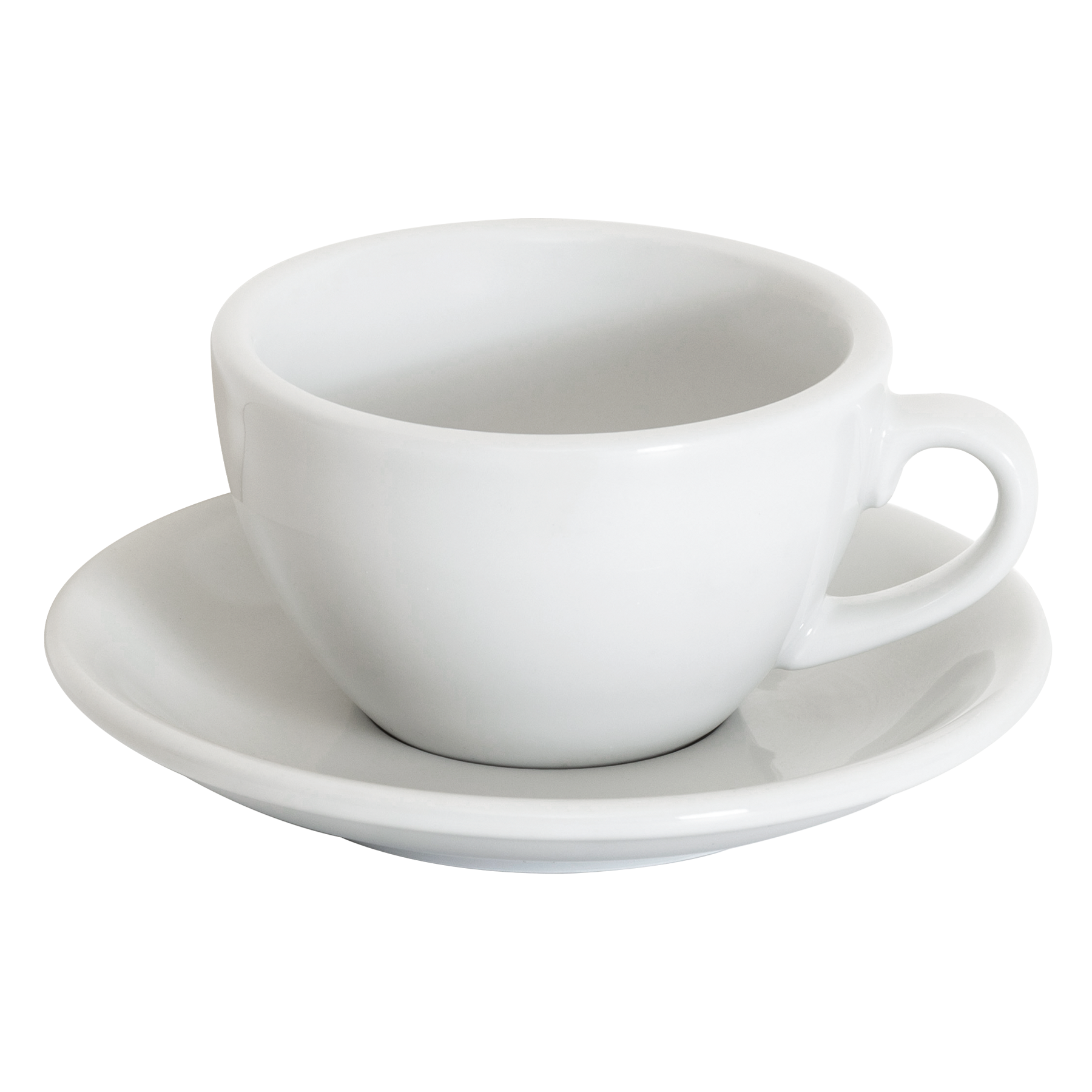 Set of 1 x 8oz. Cappuccino Cup and Saucer