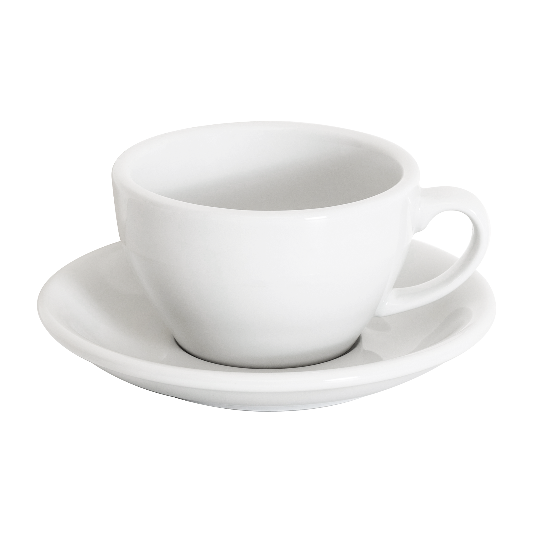 Set of 1 x 6.5oz. Cappuccino Cup and Saucer