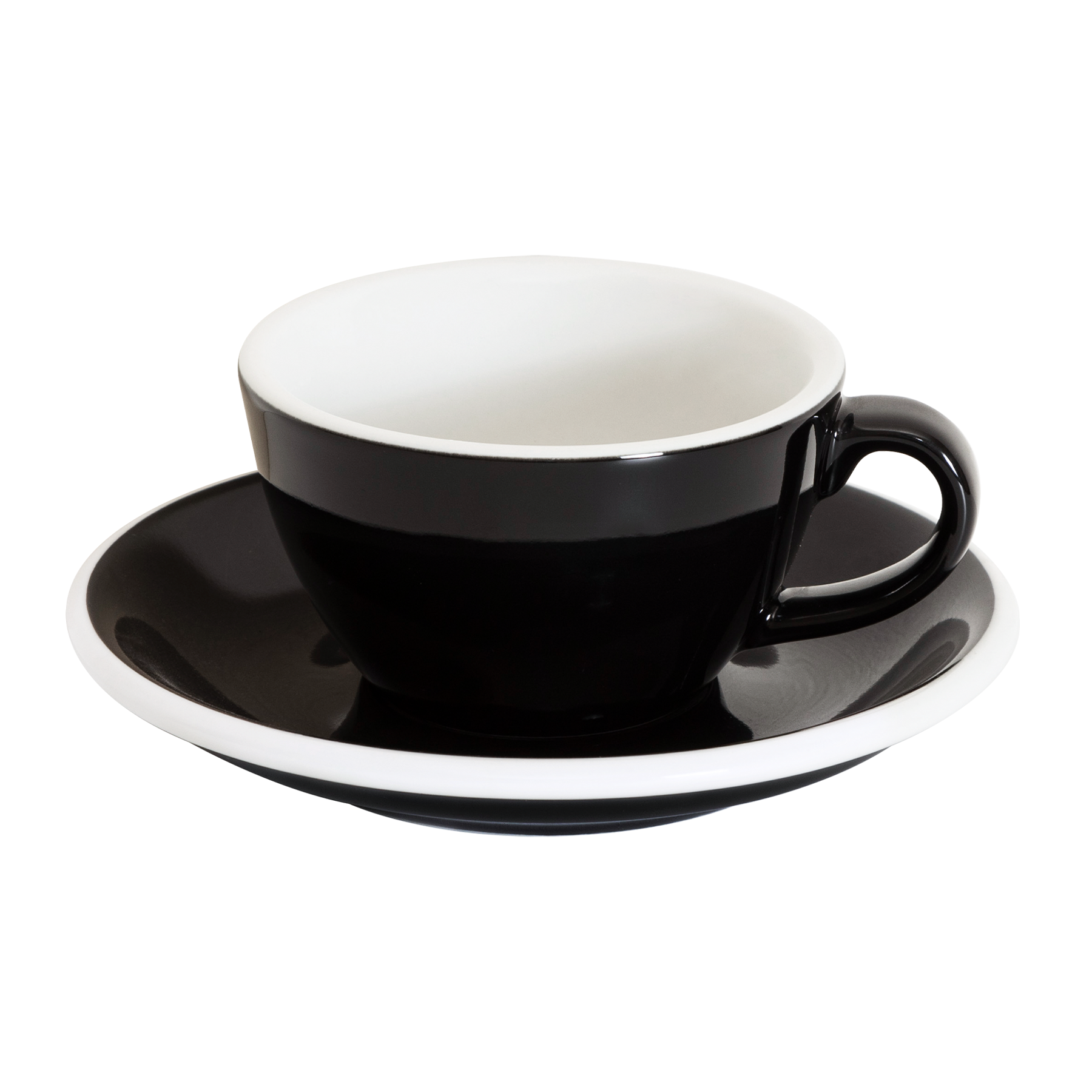 Set of 1 x 5oz. Flat White Cup and Saucer