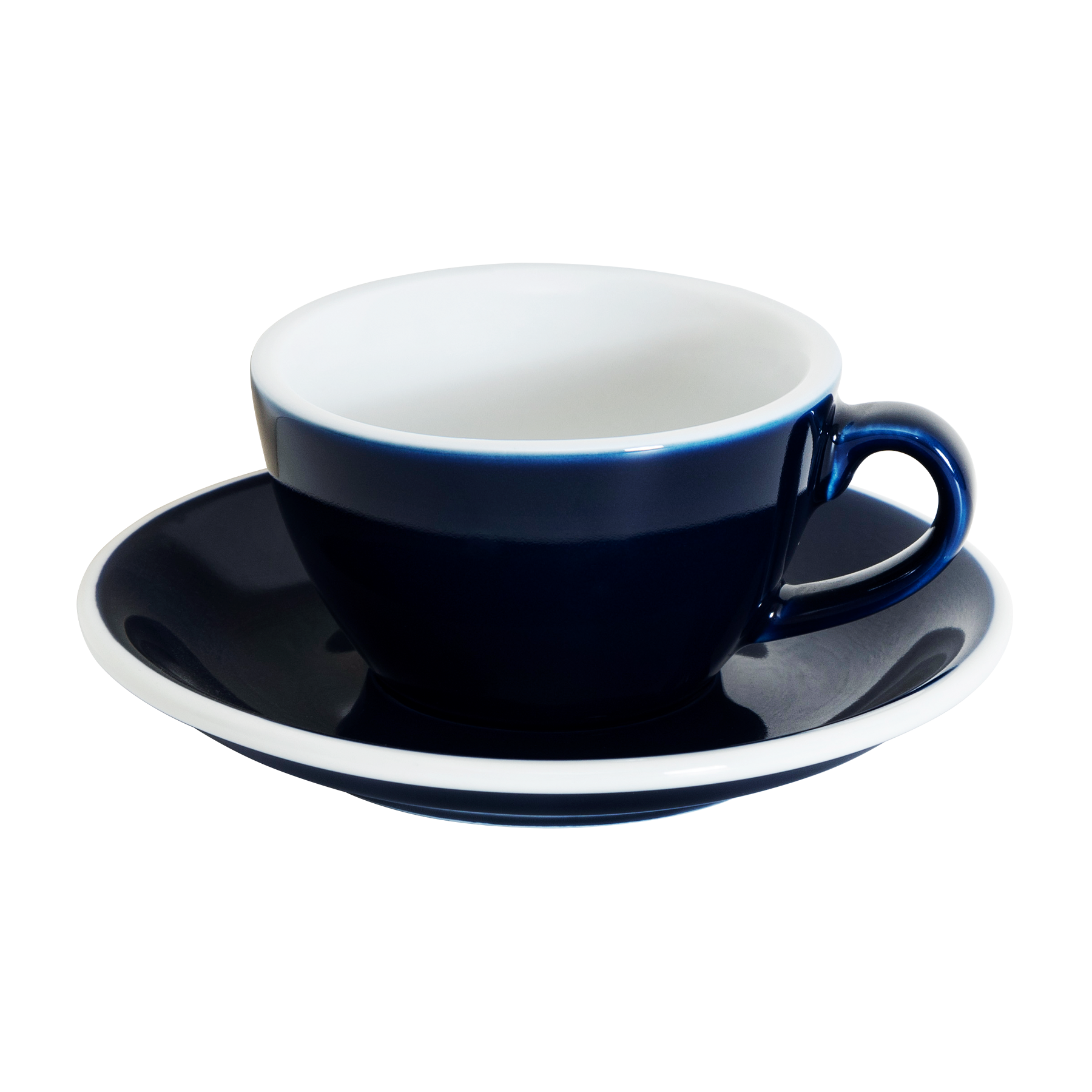 Set of 1 x 5oz. Flat White Cup and Saucer