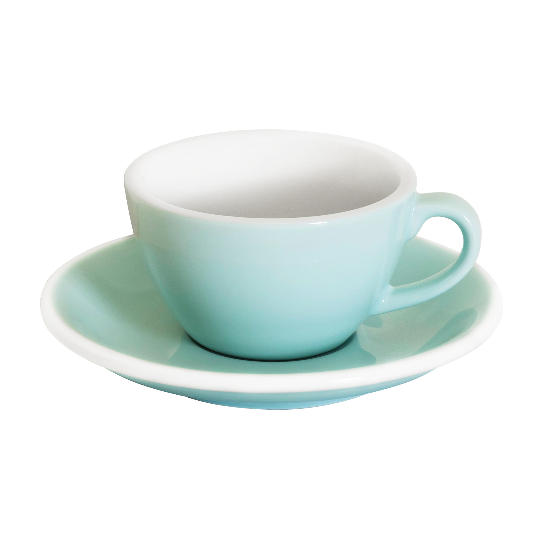 Set of 1 x 5oz. Flat White Cup and Saucer