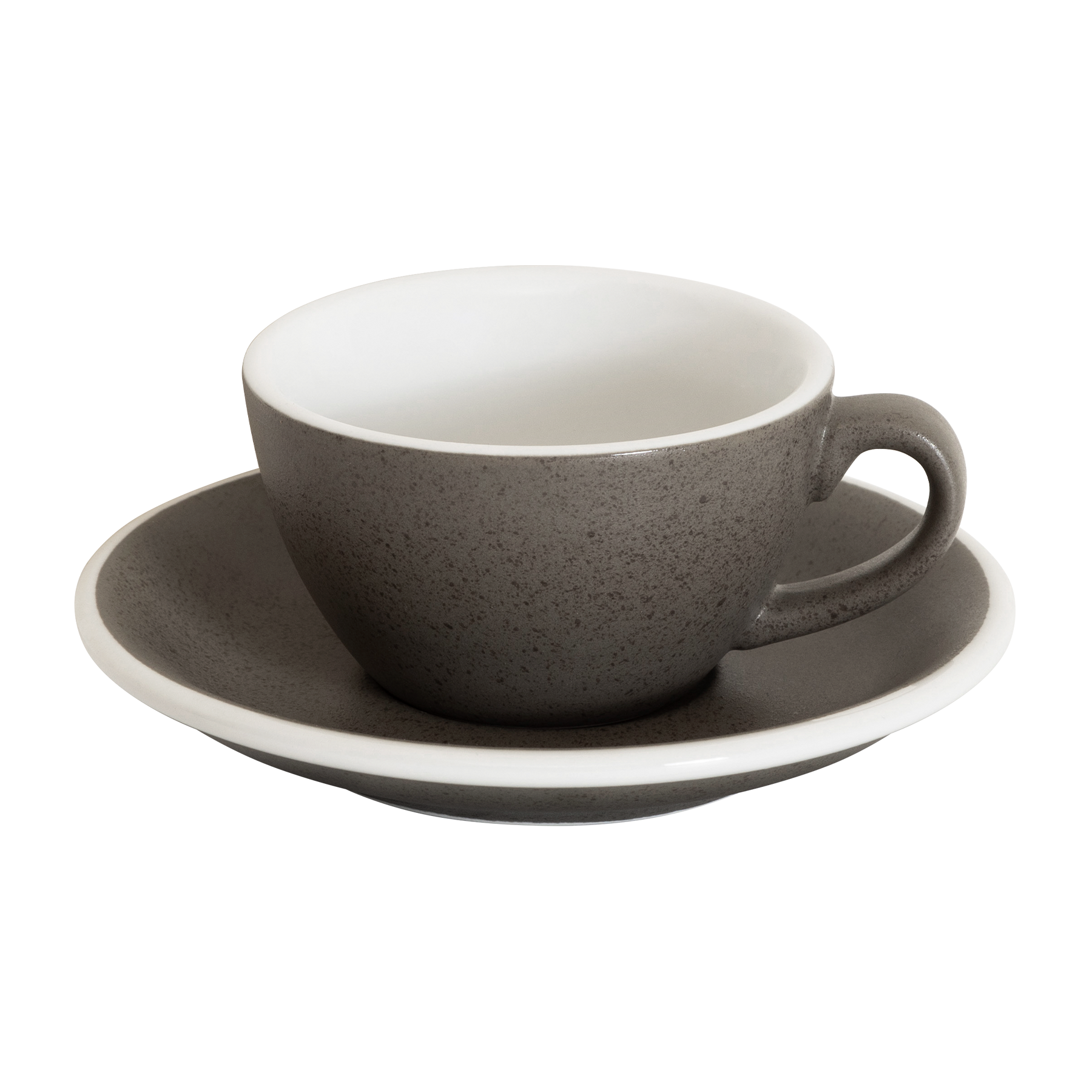 Set of 1 x 5oz. Flat White Cup and Saucer