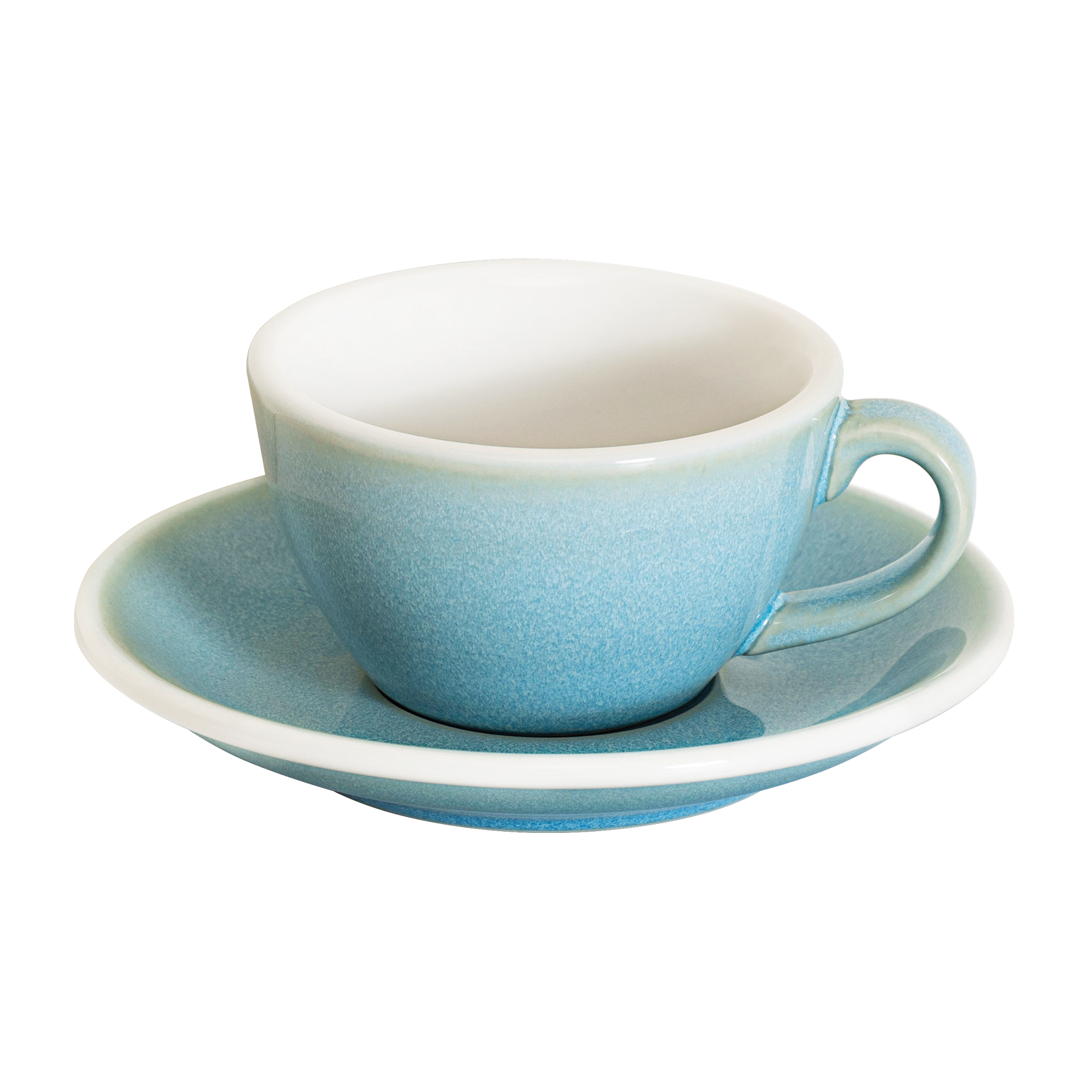 Set of 1 x 5oz. Flat White Cup and Saucer