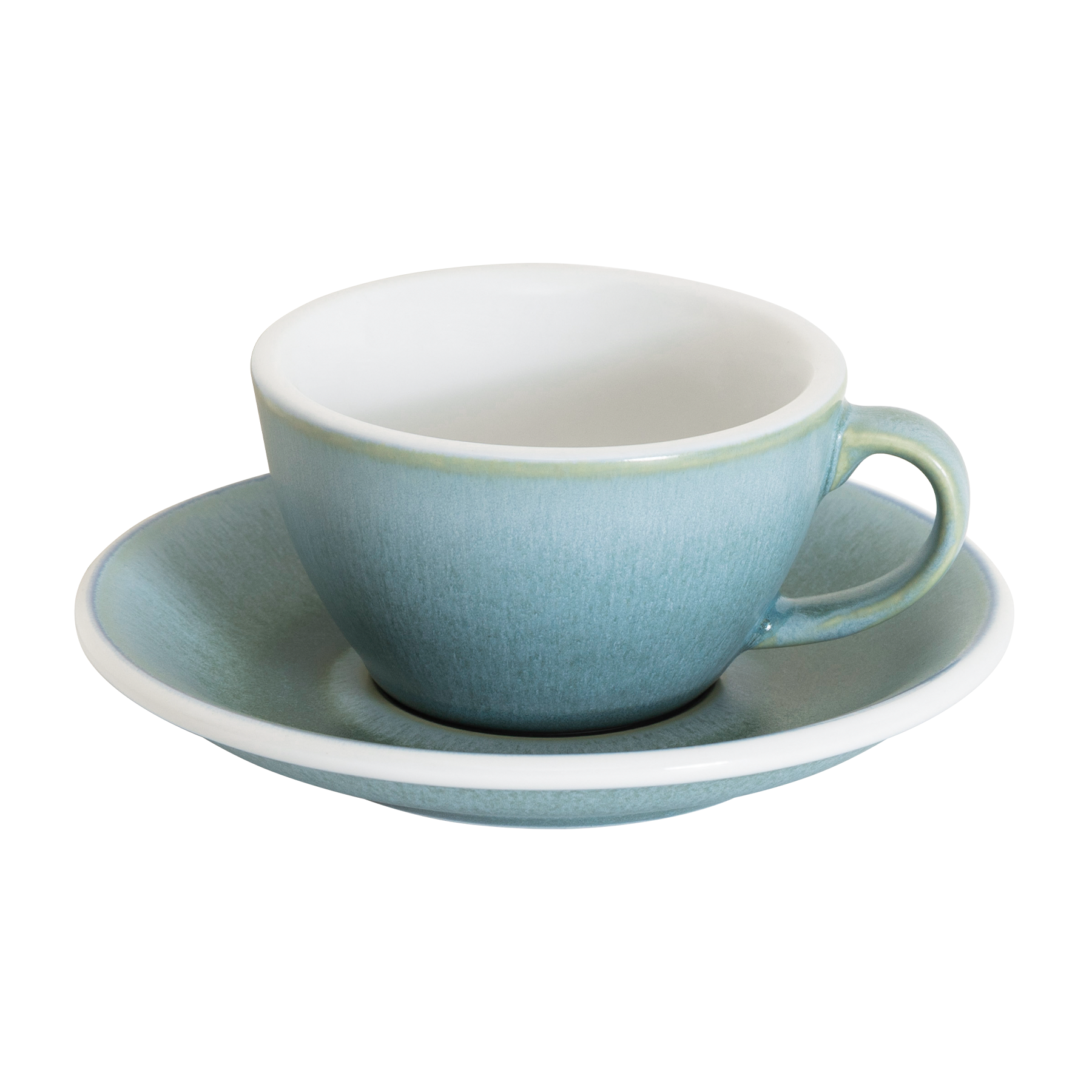 Set of 1 x 5oz. Flat White Cup and Saucer