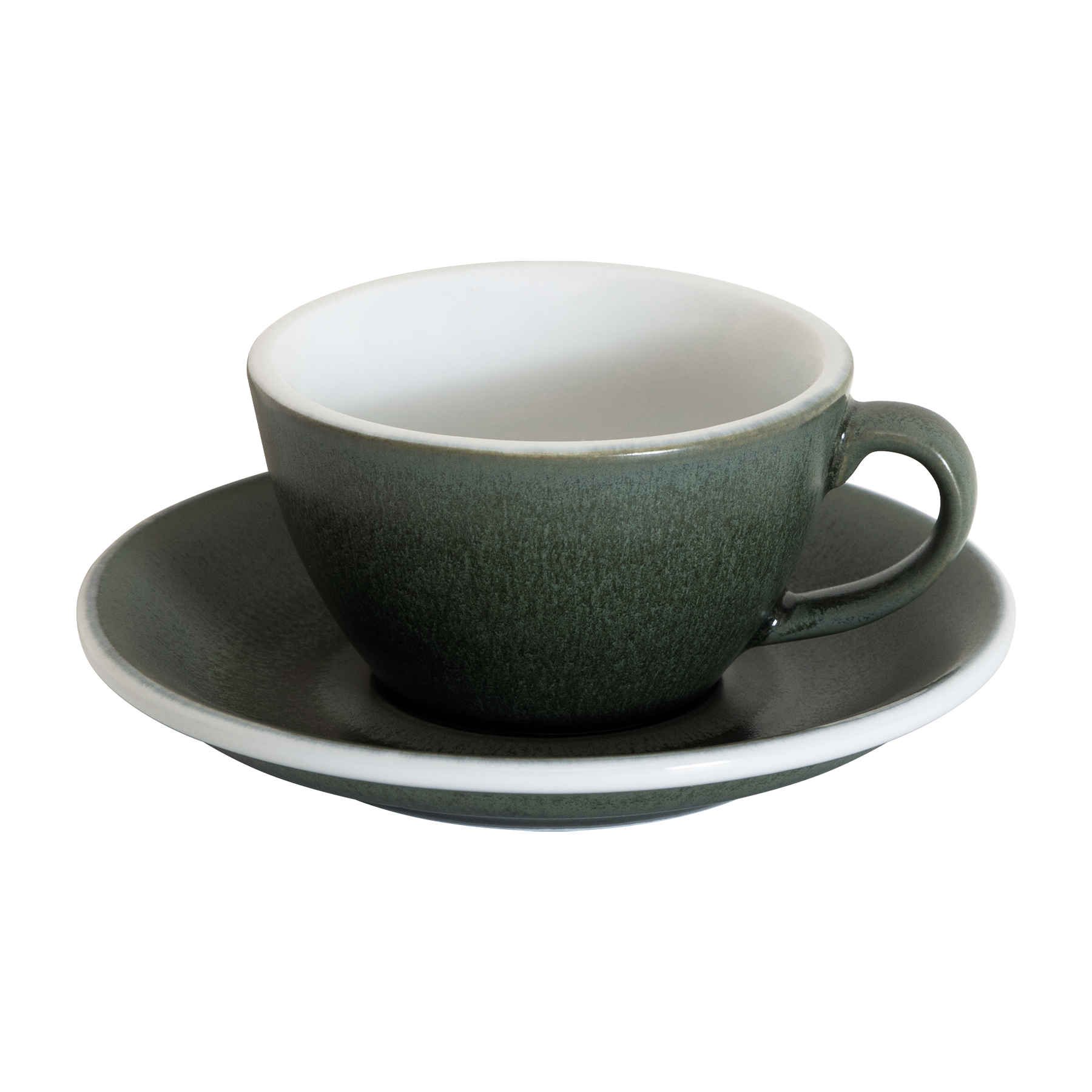 Set of 1 x 5oz. Flat White Cup and Saucer