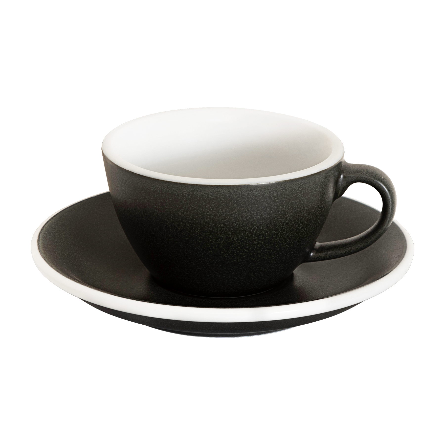 Set of 1 x 5oz. Flat White Cup and Saucer