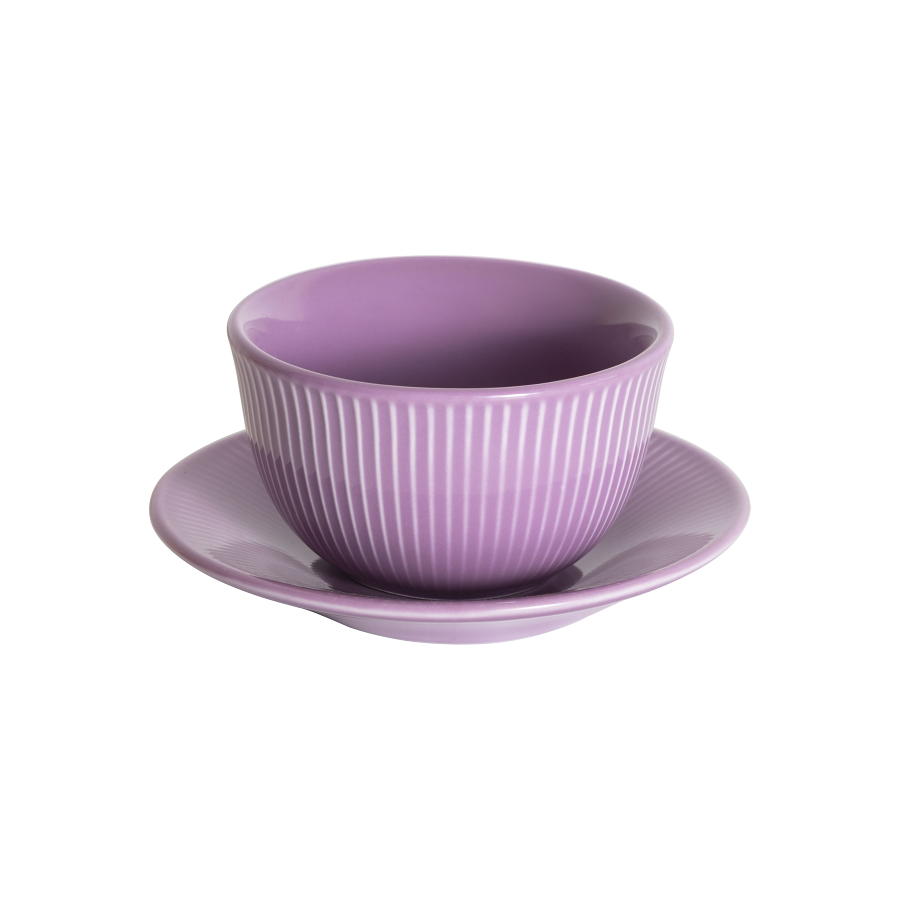 6.5oz. Boram Um Tasting Cup and 5" Embossed Plate