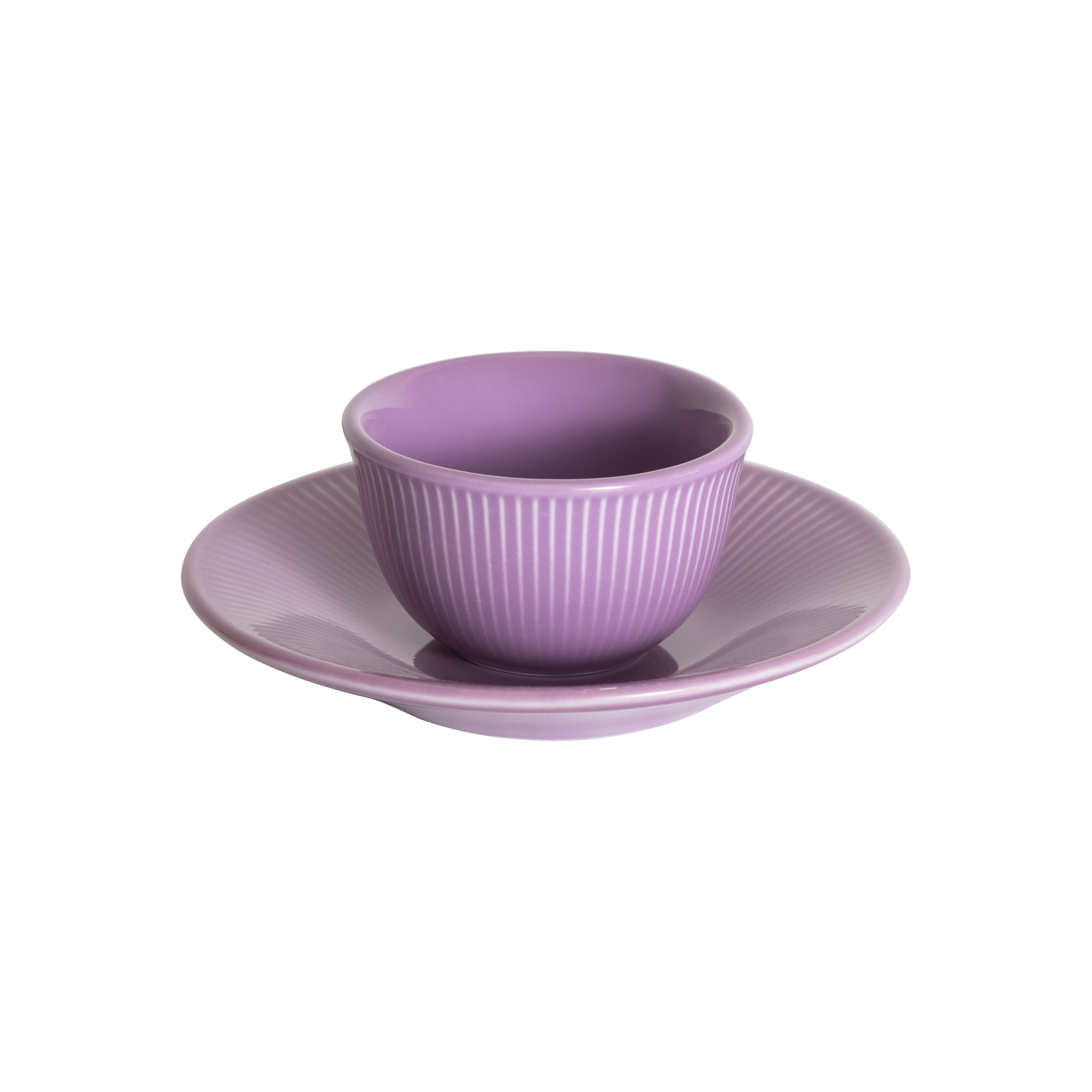 2.5oz. Boram Um Tasting Cup and 5" Embossed Plate
