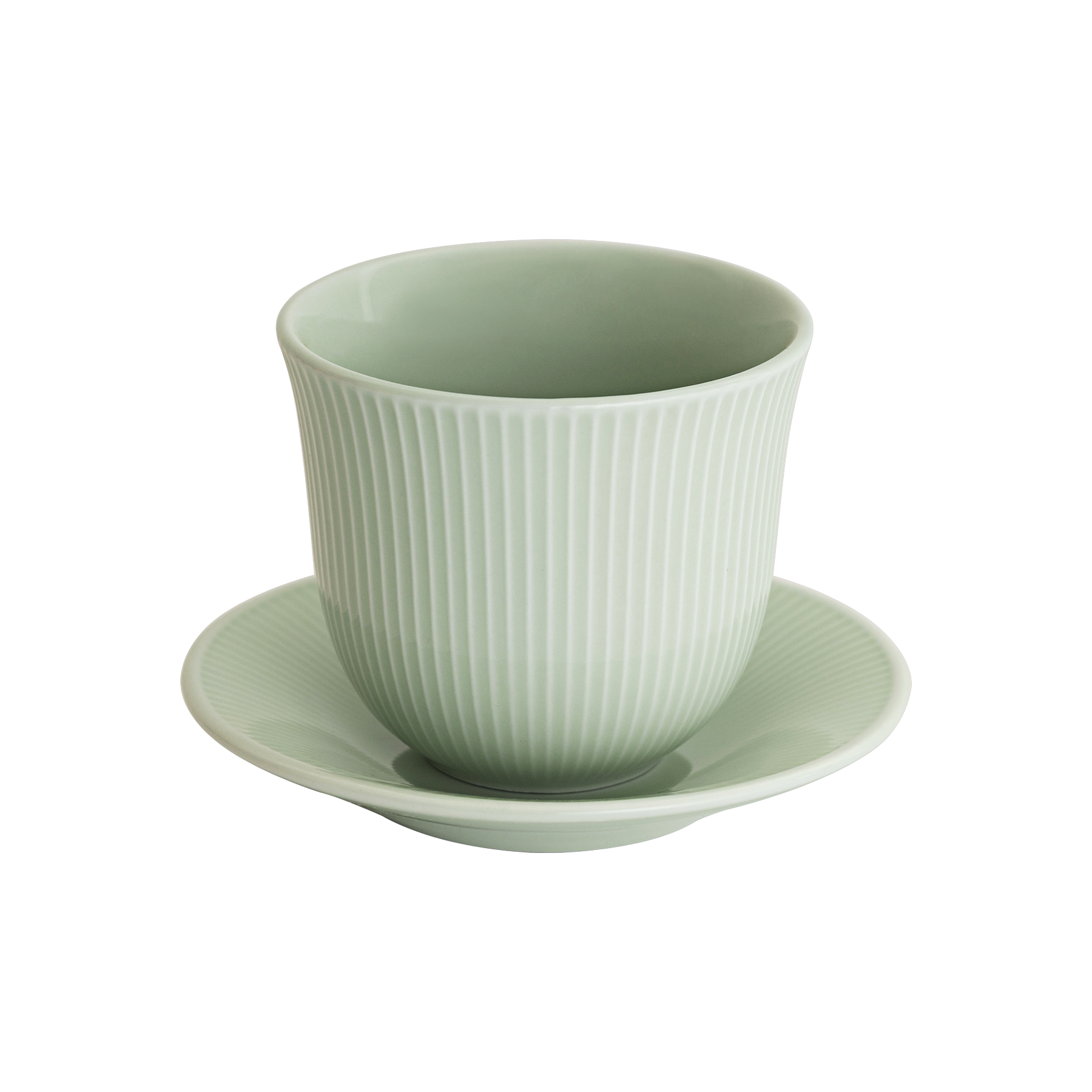 8oz. Embossed Tasting Cup and 5" Embossed Plate