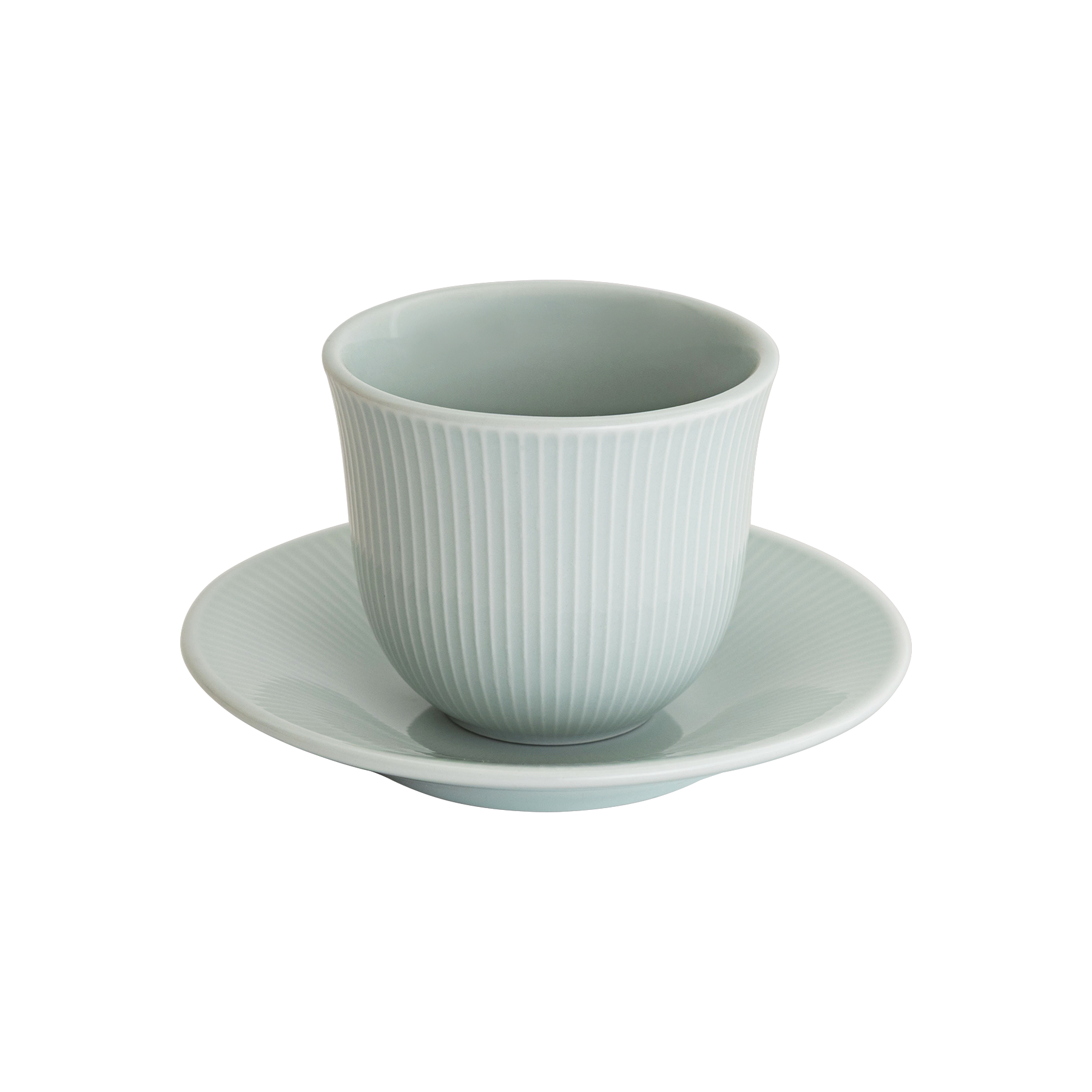 5oz. Embossed Tasting Cup and 5" Embossed Plate