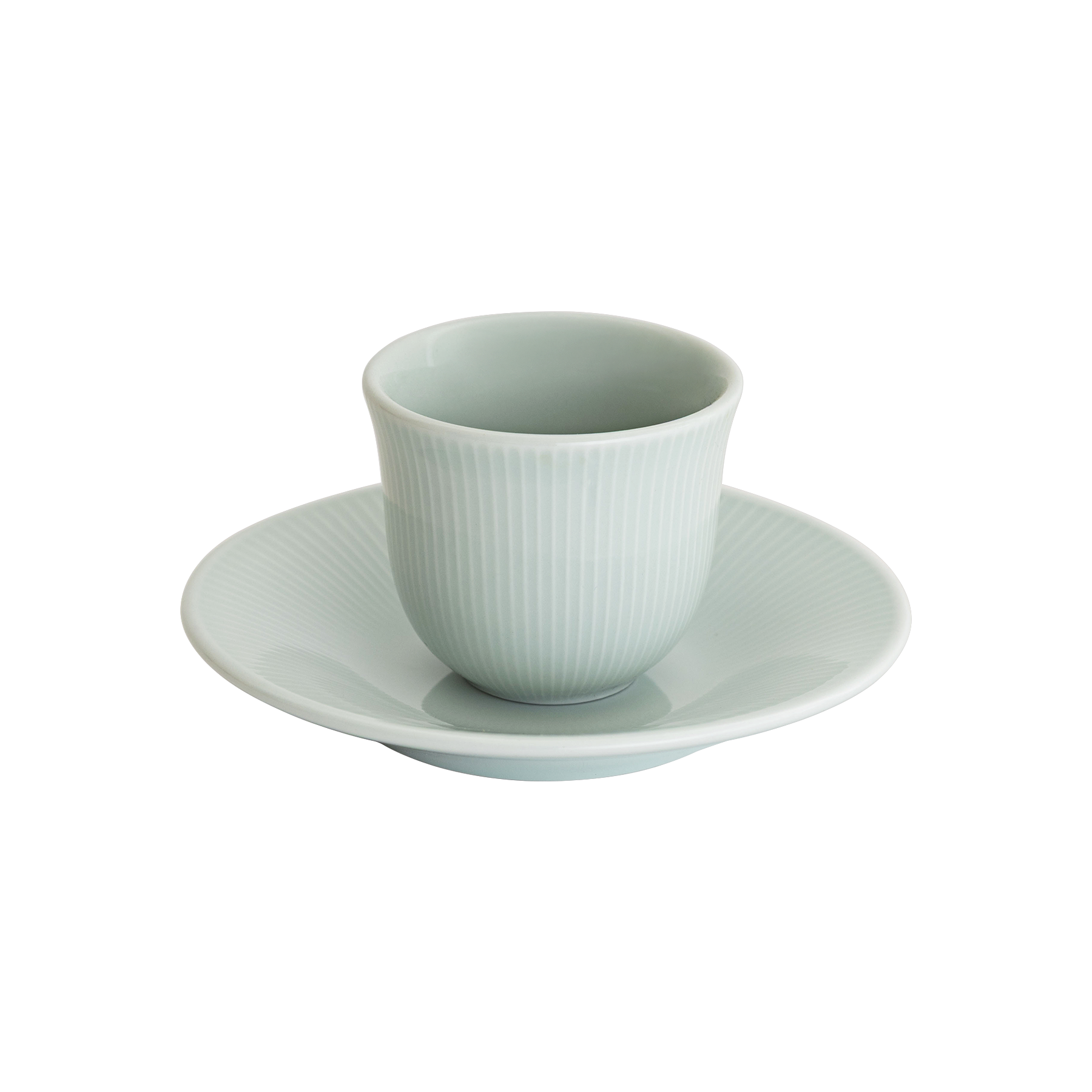 2.5oz. Embossed Tasting Cup and 5" Embossed Plate