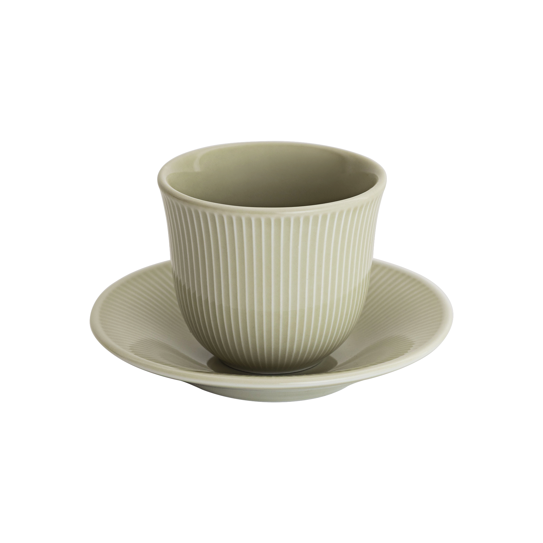 5oz. Embossed Tasting Cup and 5" Embossed Plate