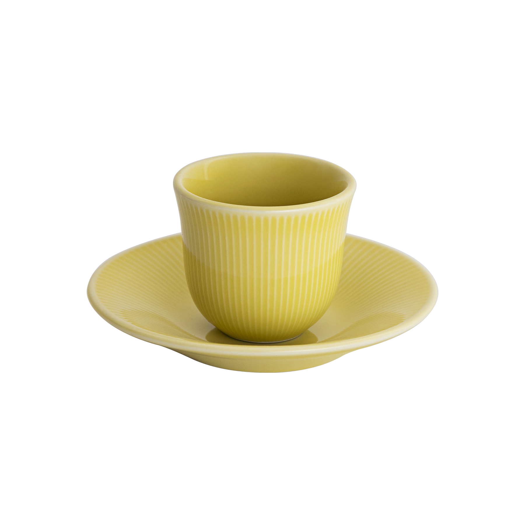 2.5oz. Embossed Tasting Cup and 5" Embossed Plate