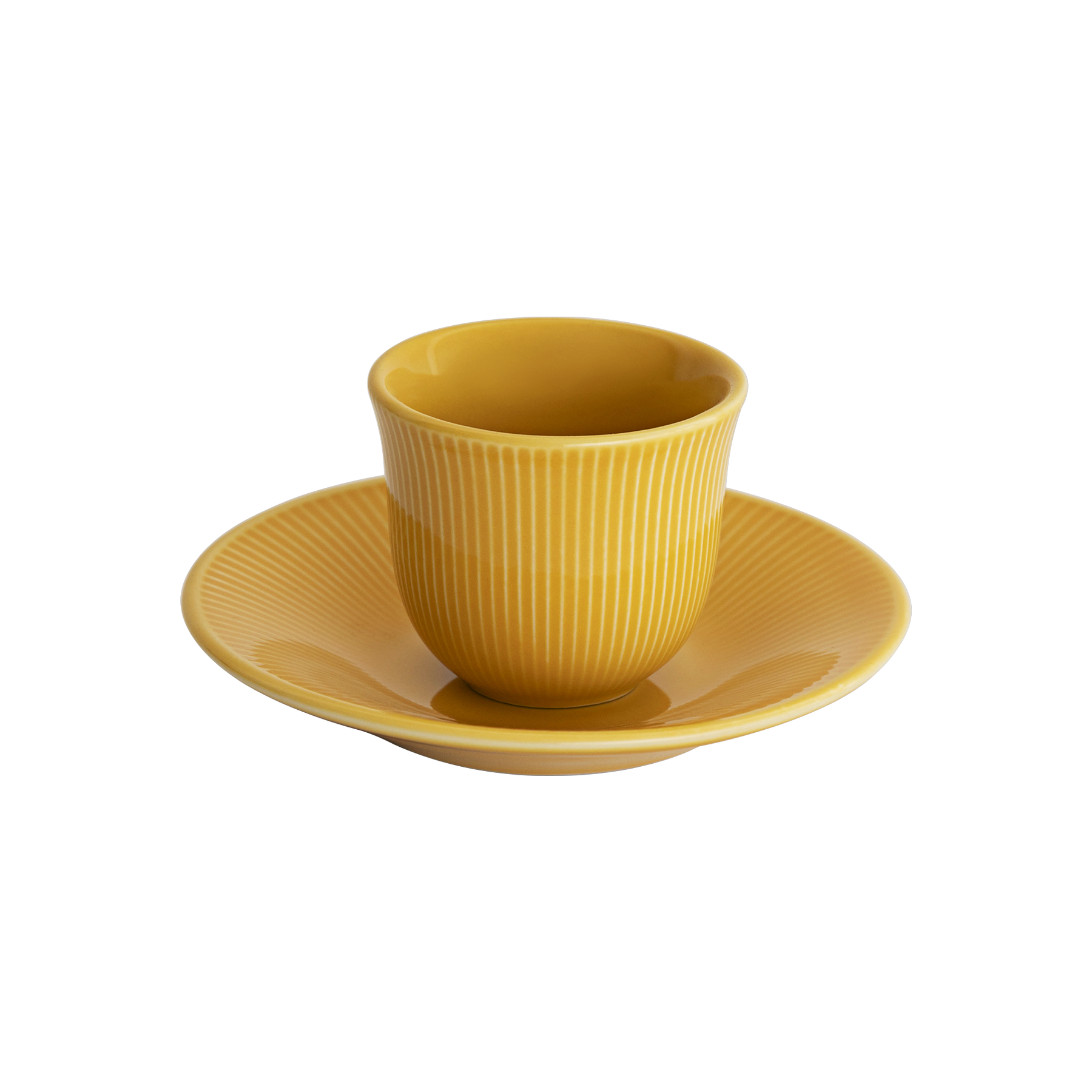 2.5oz. Embossed Tasting Cup and 5" Embossed Plate