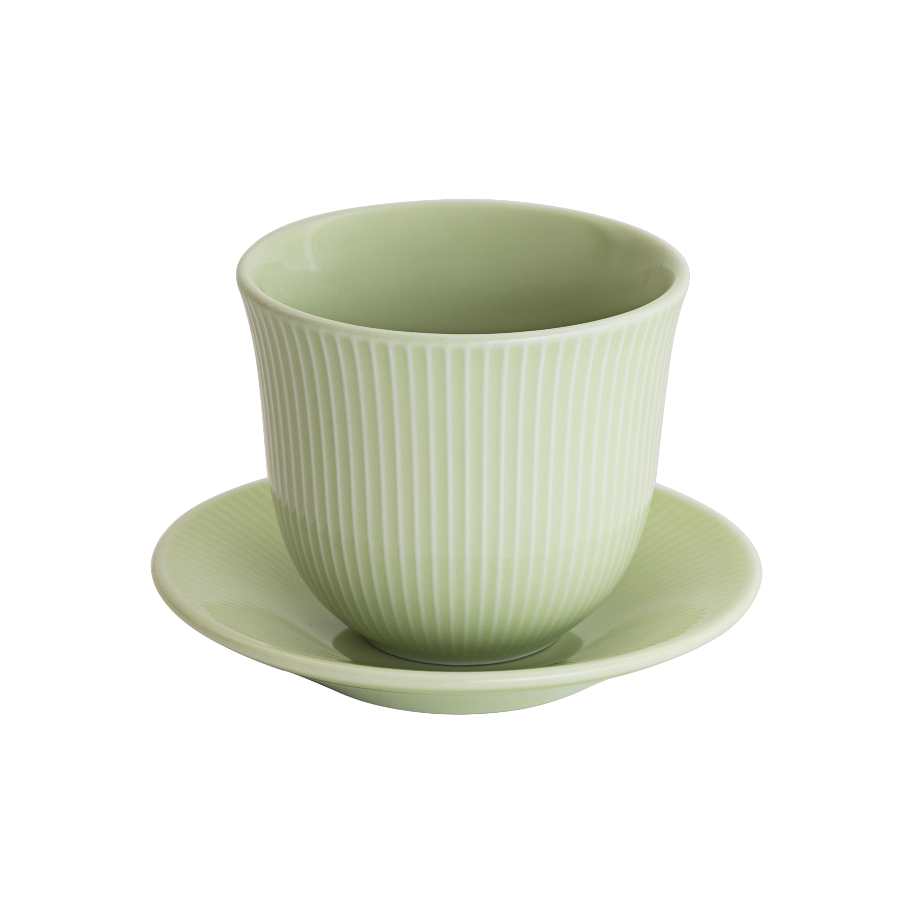 8oz. Embossed Tasting Cup and 5" Embossed Plate