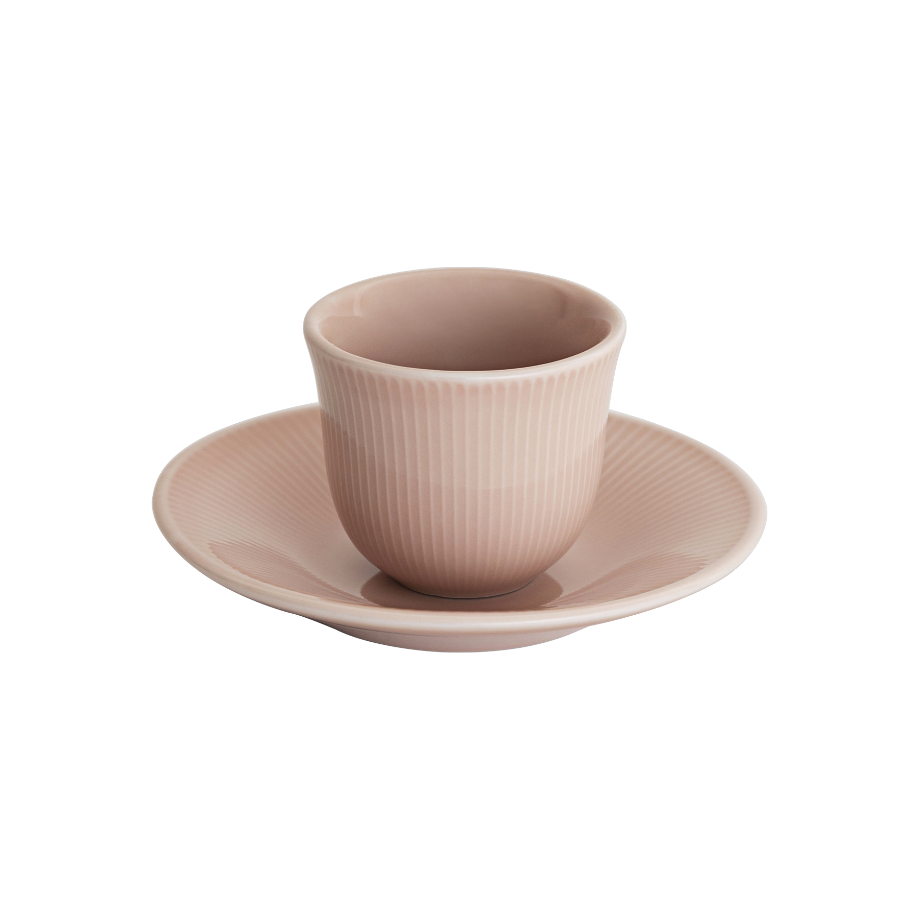 2.5oz. Embossed Tasting Cup and 5" Embossed Plate
