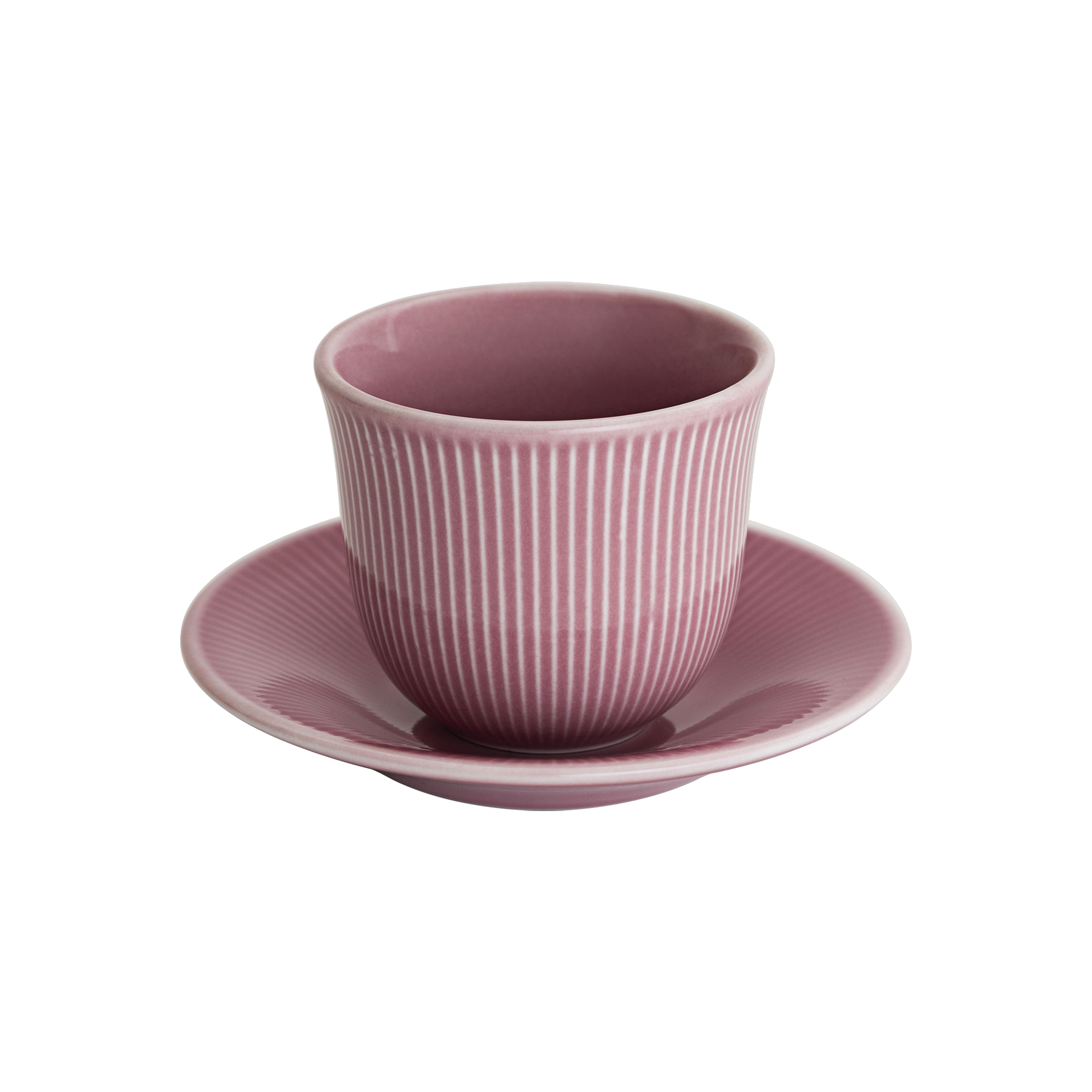 5oz. Embossed Tasting Cup and 5" Embossed Plate