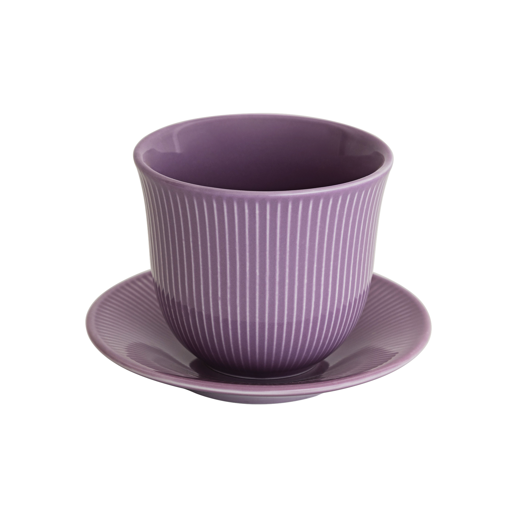 8oz. Embossed Tasting Cup and 5" Embossed Plate