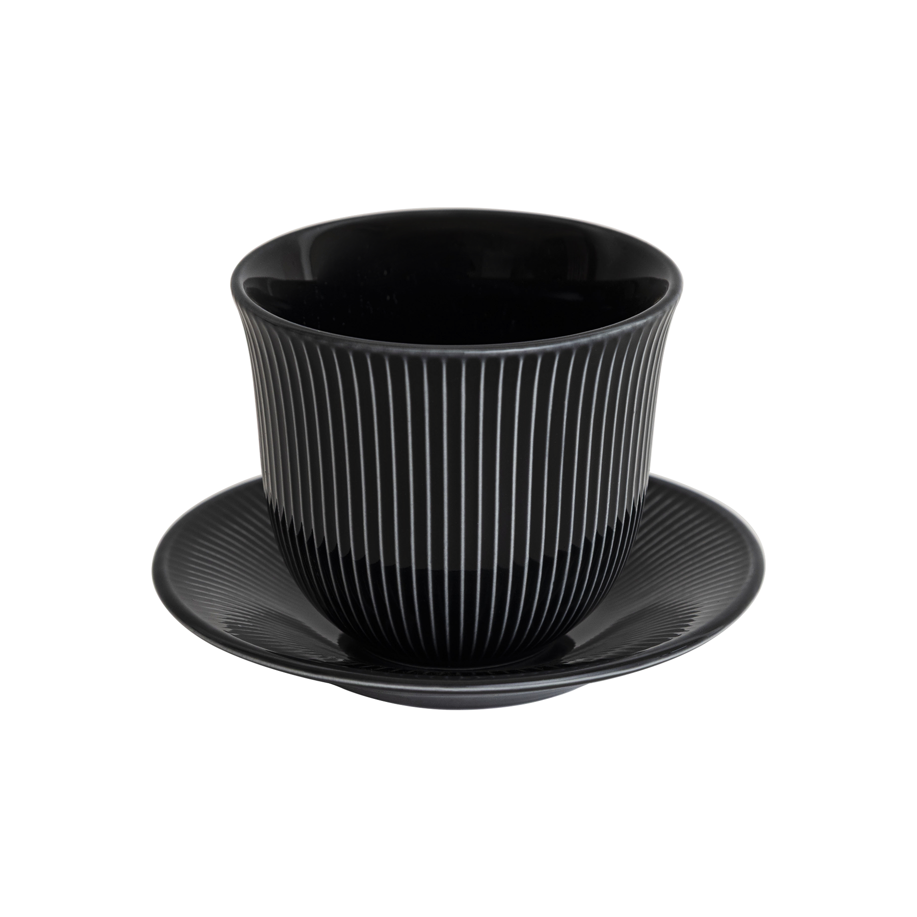8oz. Embossed Tasting Cup and 5" Embossed Plate