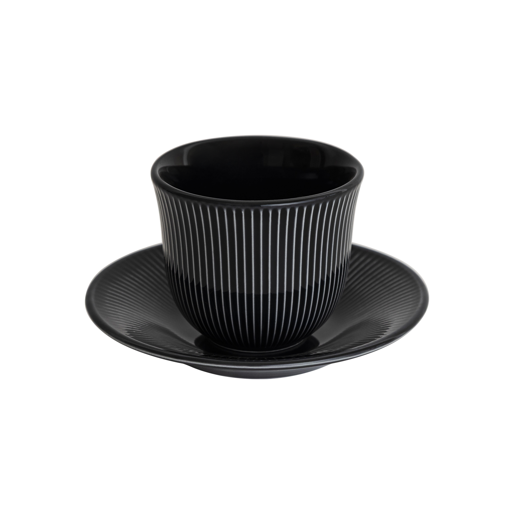5oz. Embossed Tasting Cup and 5" Embossed Plate