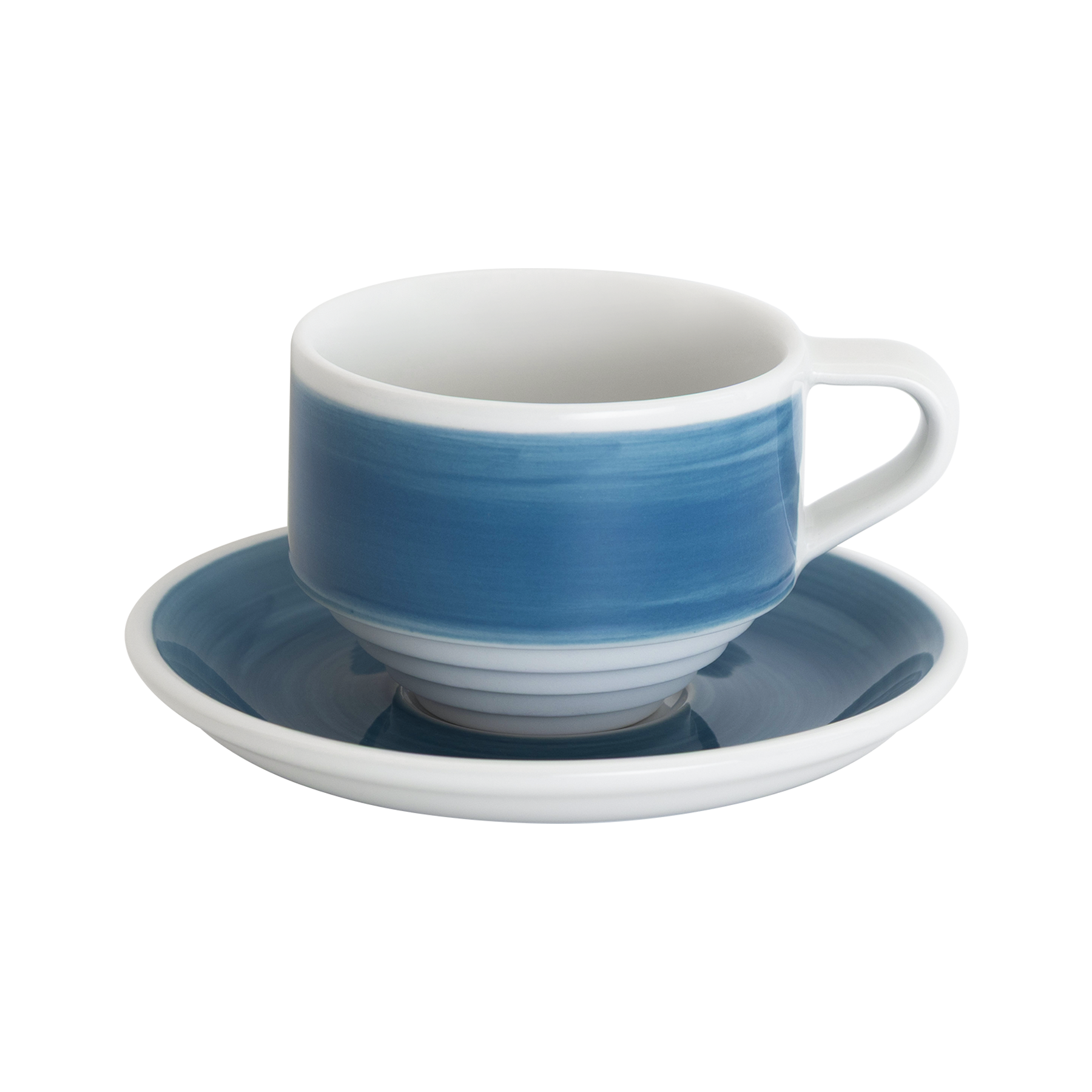 5.5oz. Flat White Cup and 5" Shared Saucer