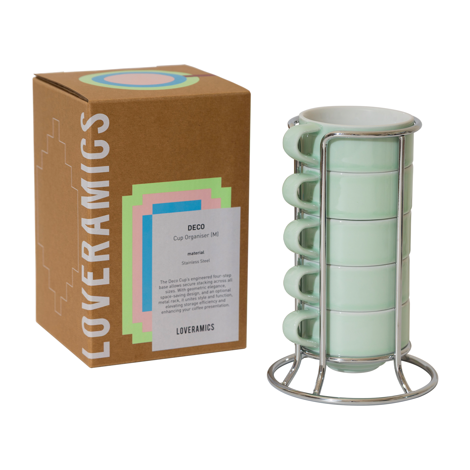 Set of 5 x 4oz. Cortado Cups