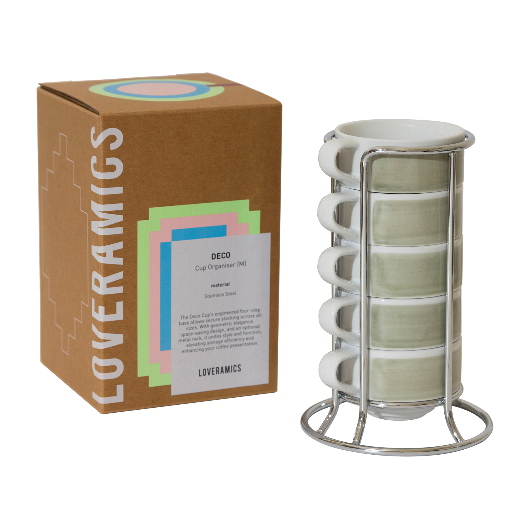 Set of 5 x 4oz. Cortado Cups