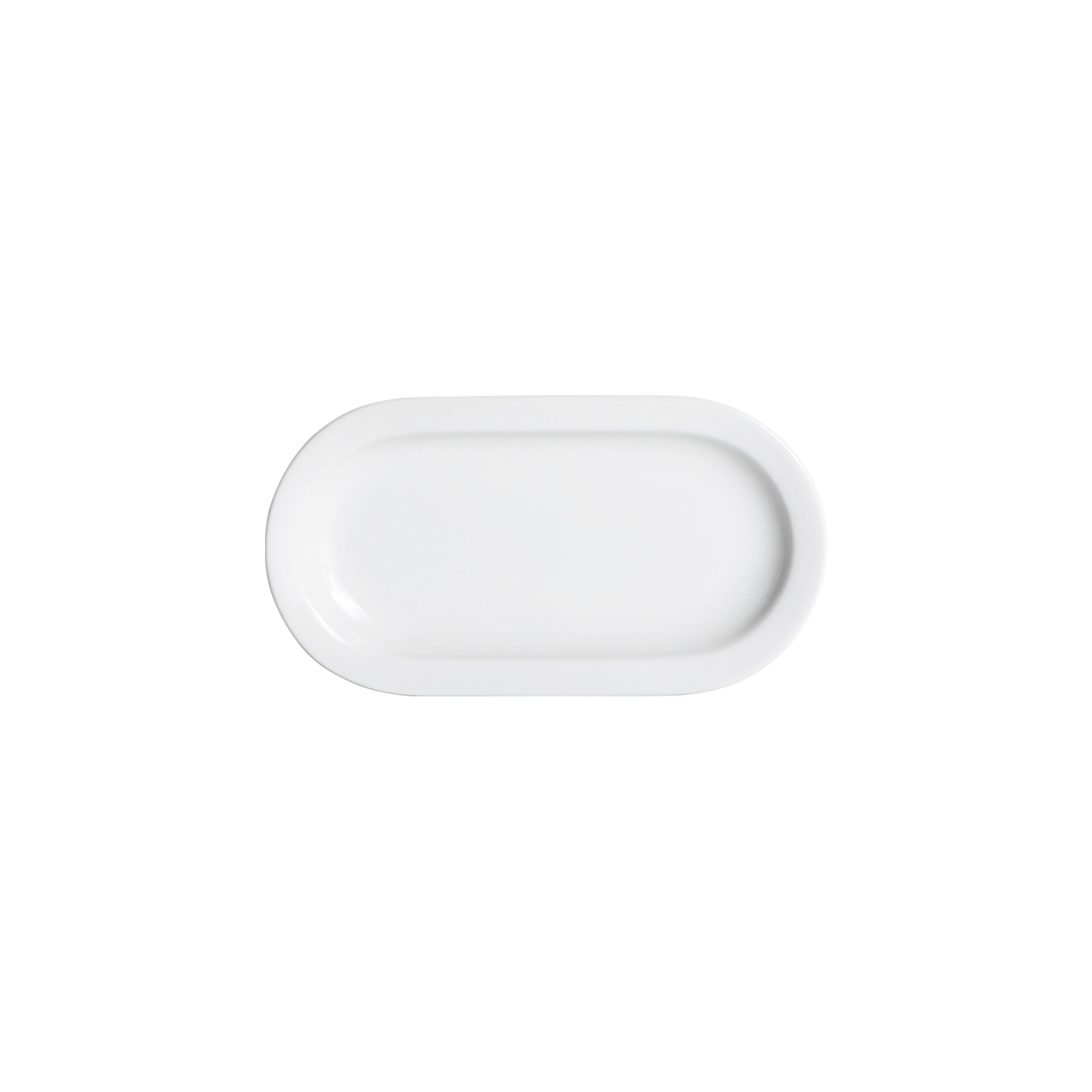7" Oval Plate