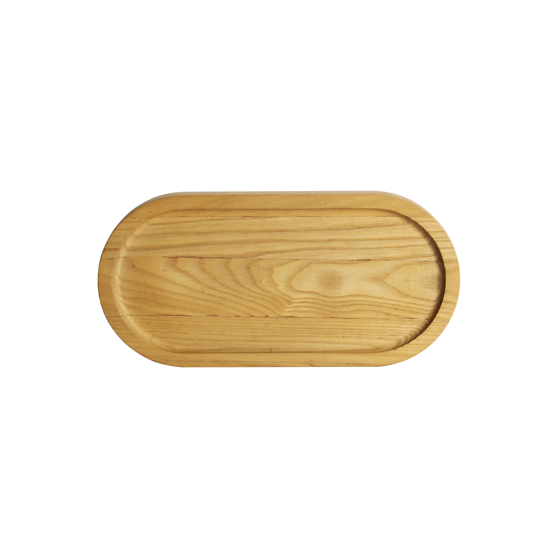 12" Oval Wood Platter (M)