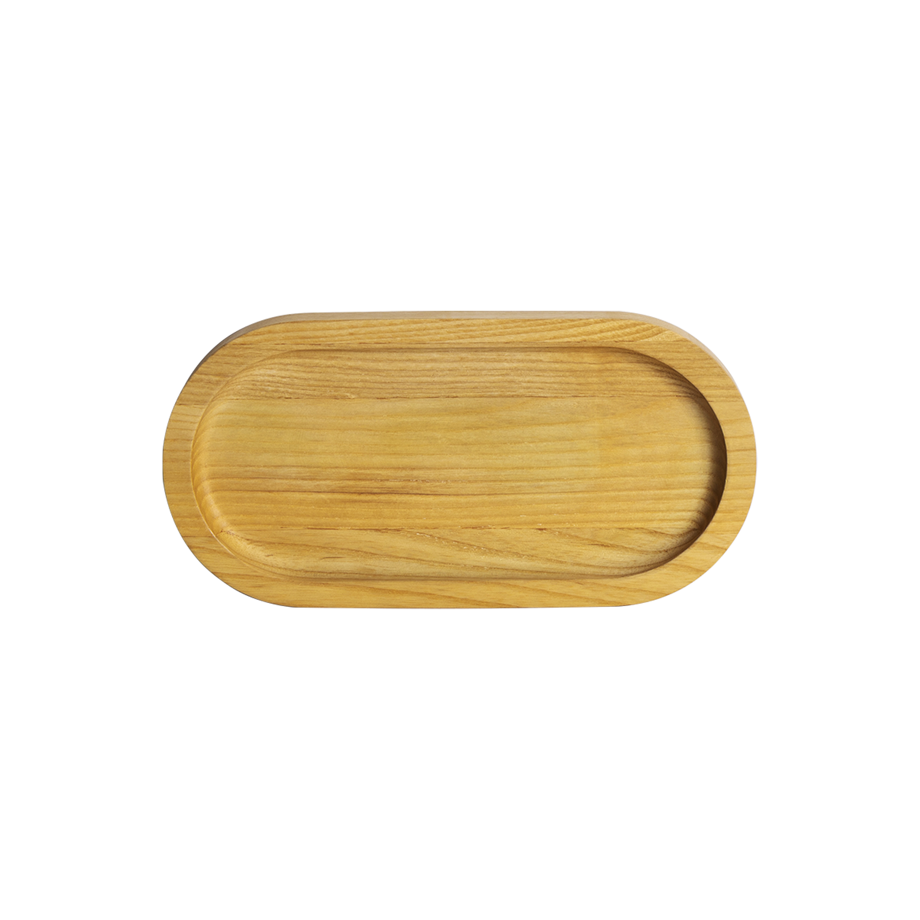 8.5" Oval Wood Platter (S)