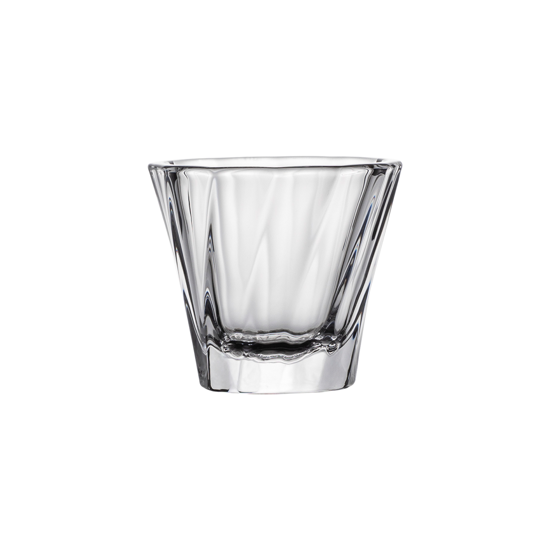 Loveramics Twisted Glass 4oz. Cortado Coffee Cup