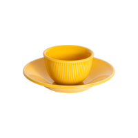 2.5oz. Boram Um Tasting Cup  and 5" Embossed Plate