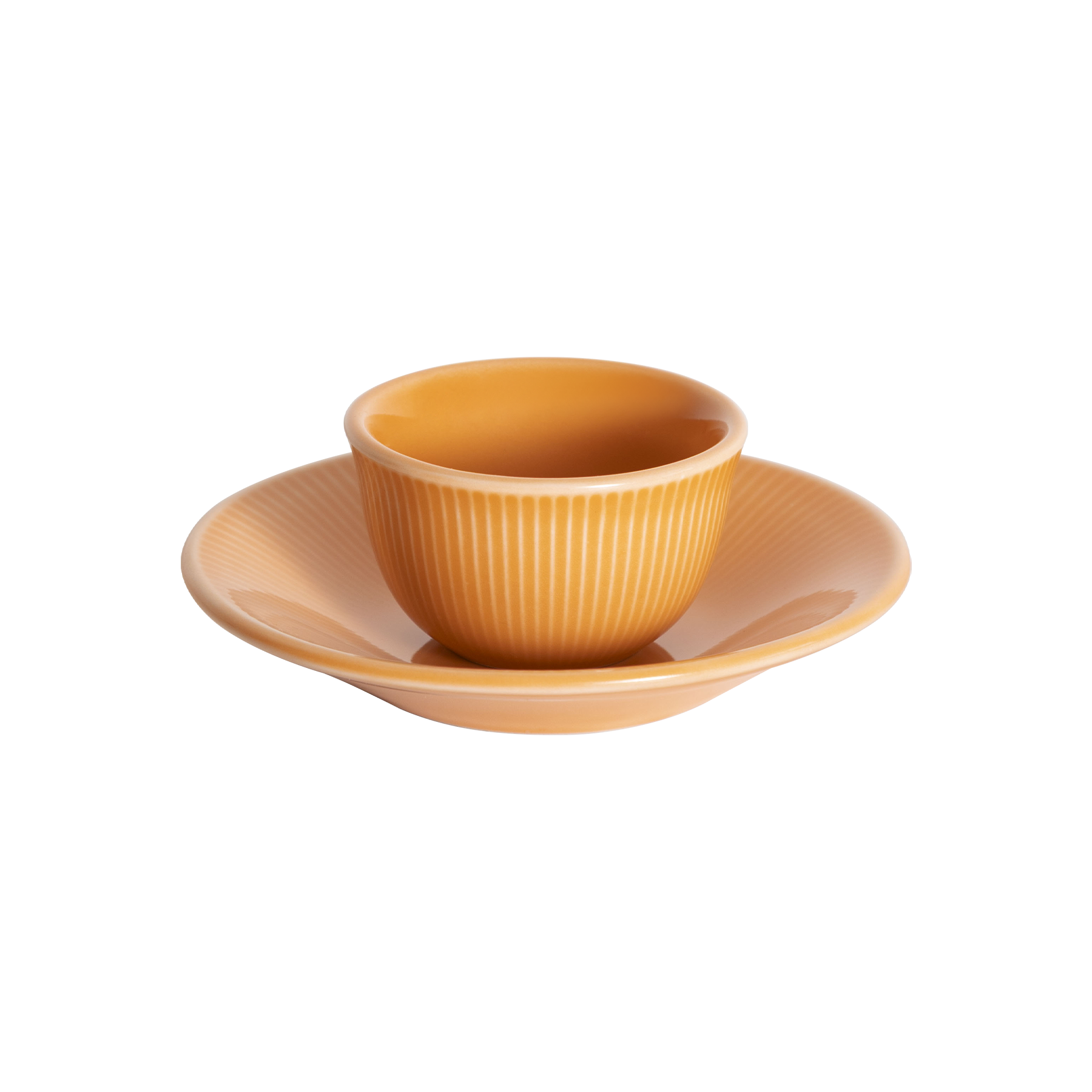2.5oz. Boram Um Tasting Cup  and 5" Embossed Plate