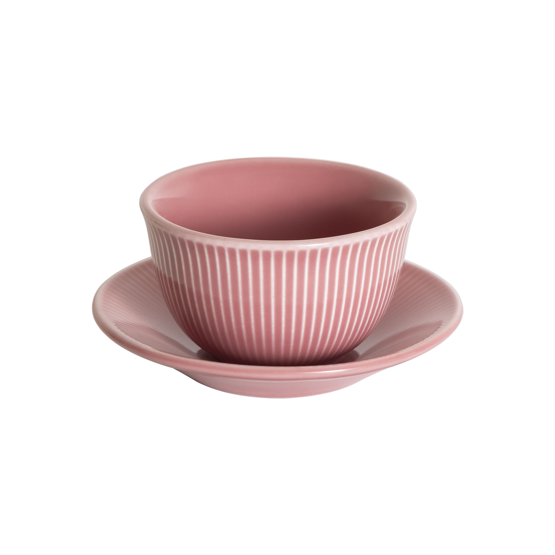 6.5oz. Boram Um Tasting Cup  and 5" Embossed Plate