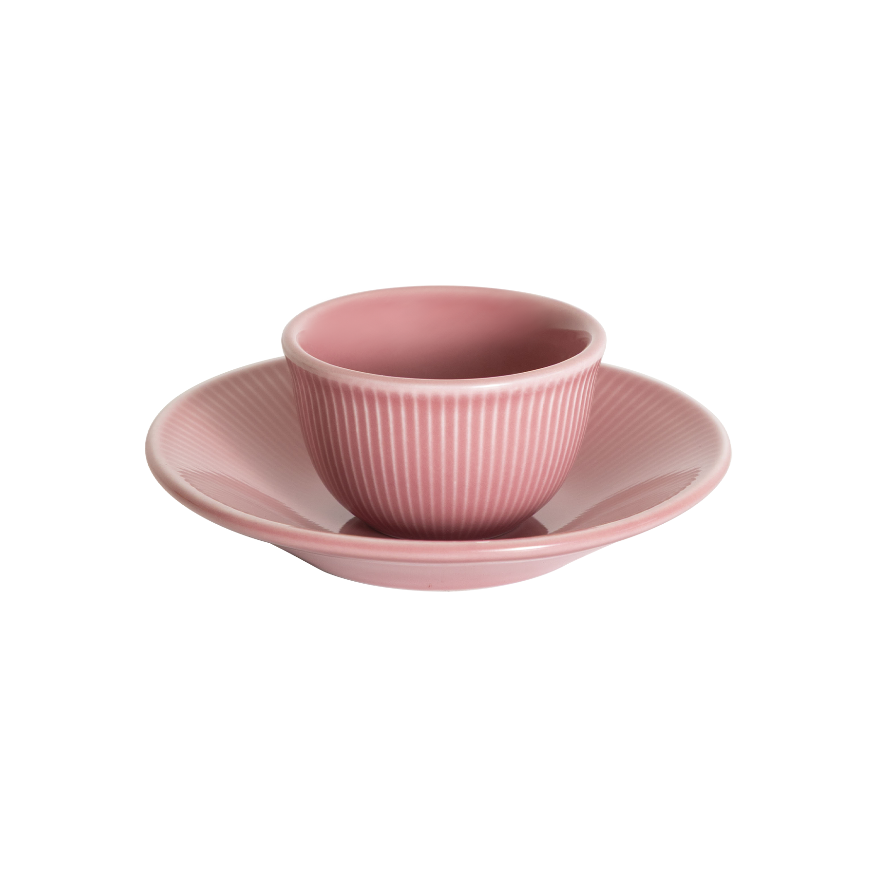 2.5oz. Boram Um Tasting Cup  and 5" Embossed Plate