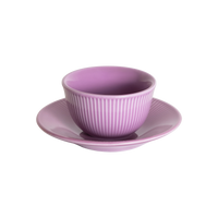 4oz. Boram Um Tasting Cup and 5" Embossed Plate