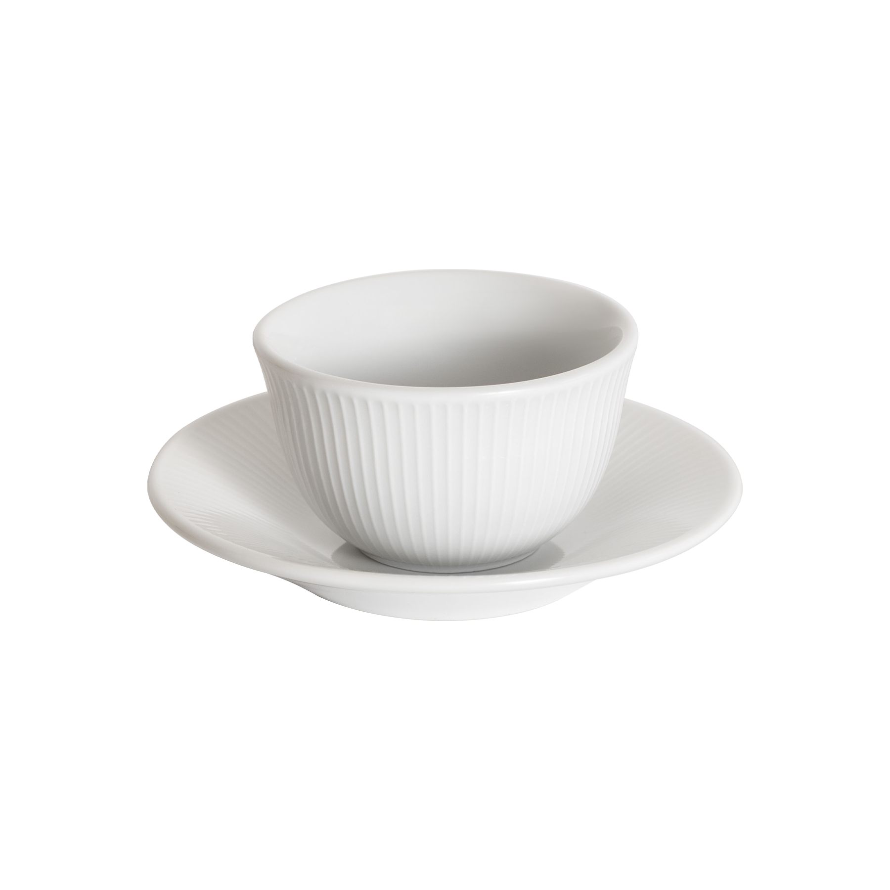 4oz. Boram Um Tasting Cup  and 5" Embossed Plate