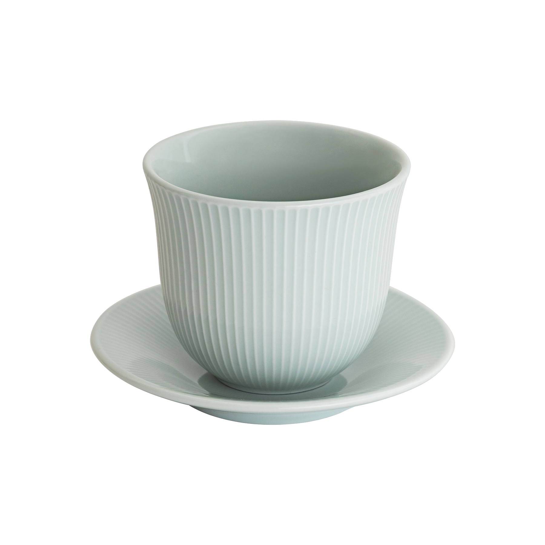 8oz. Embossed Tasting Cup  and 5" Embossed Plate
