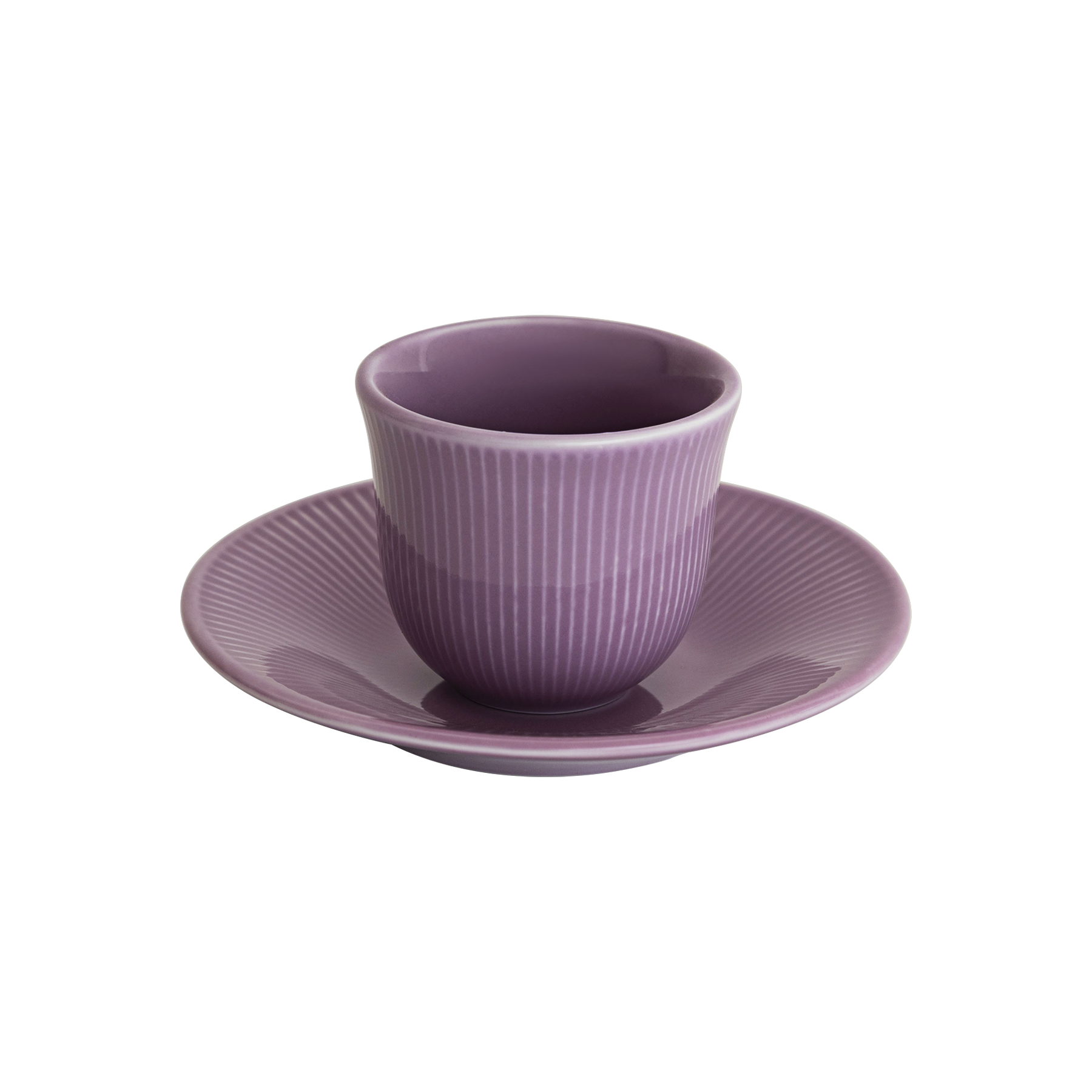 2.5oz. Embossed Tasting Cup  and 5" Embossed Plate