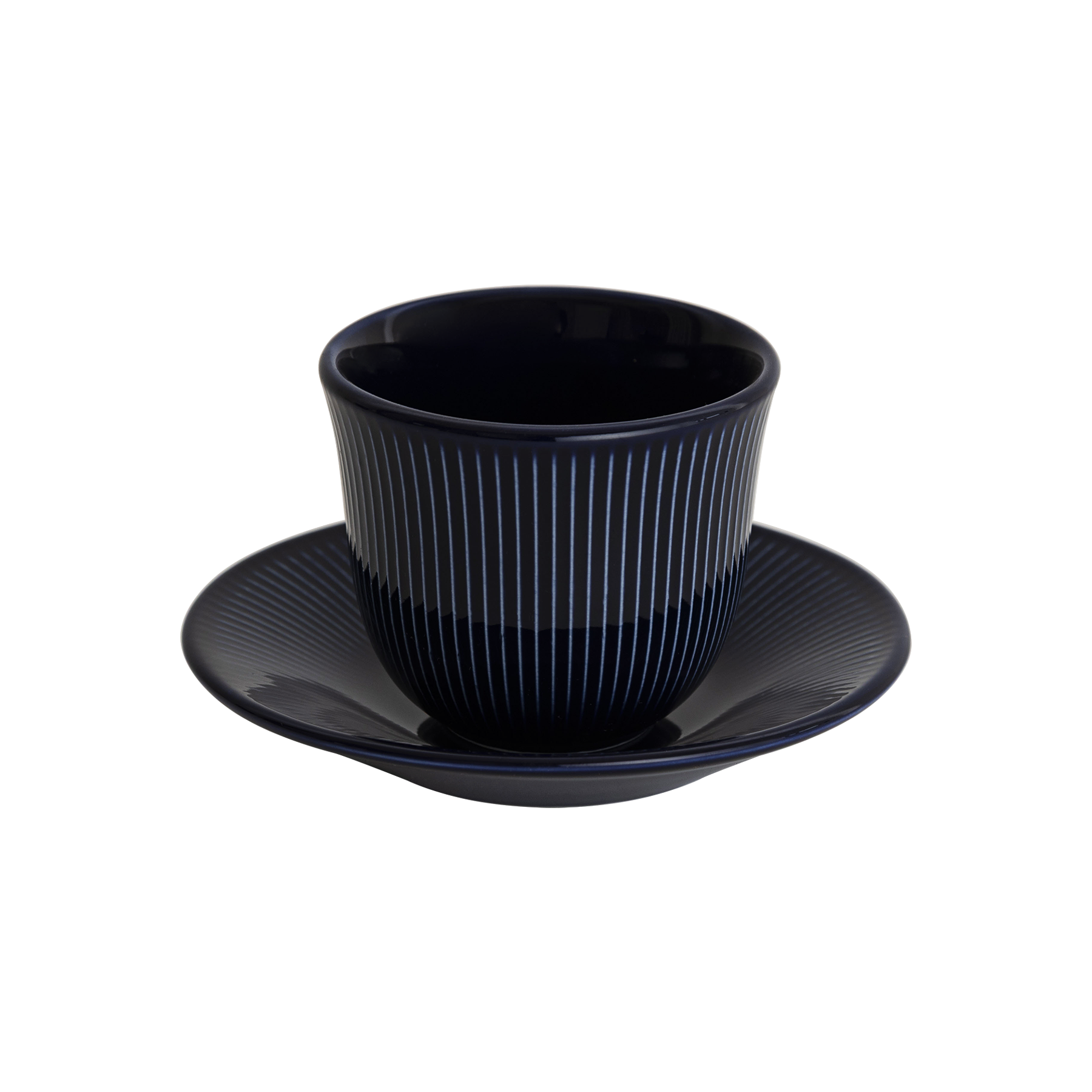 5oz. Embossed Tasting Cup  and 5" Embossed Plate