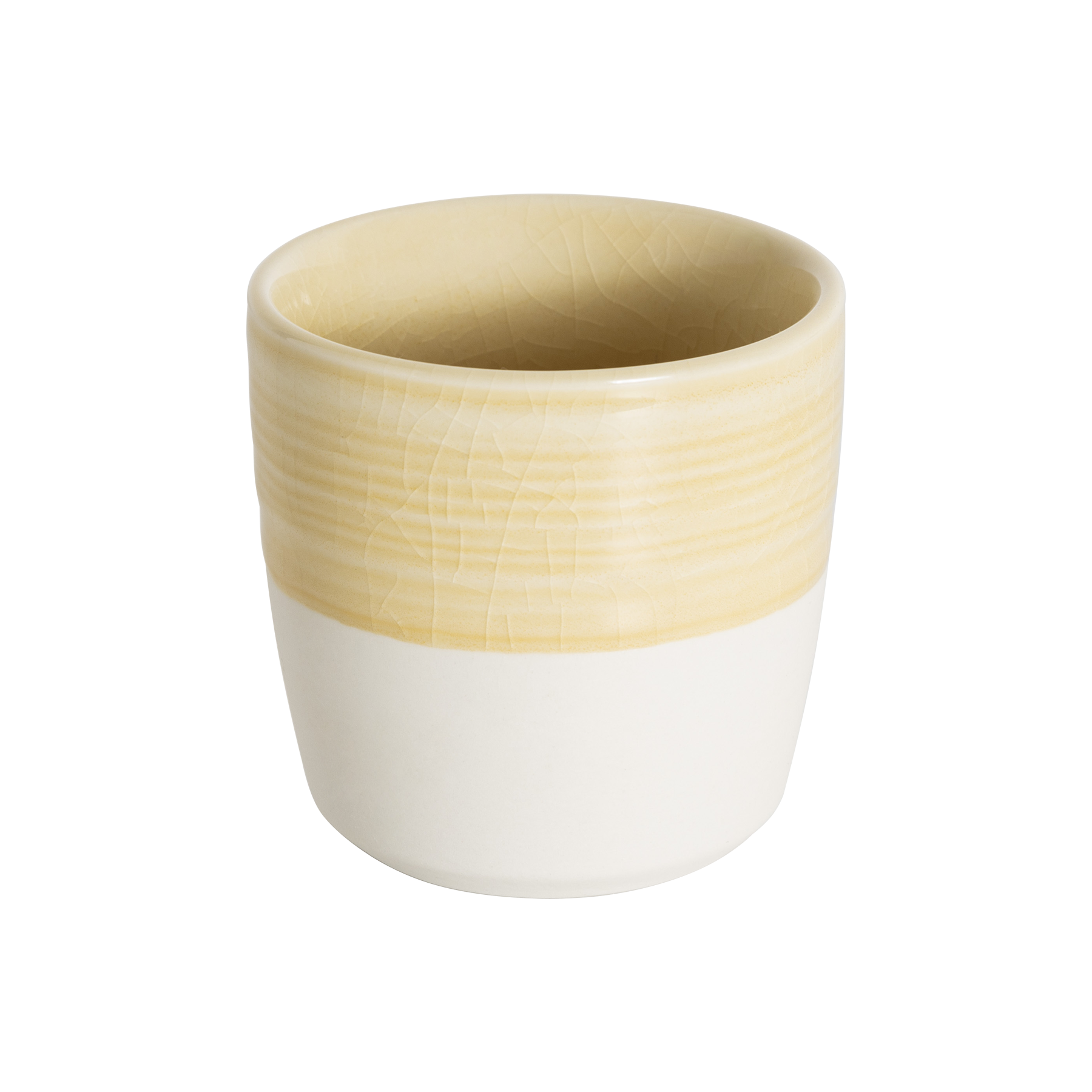 5oz. Flat White Cup - Yellow