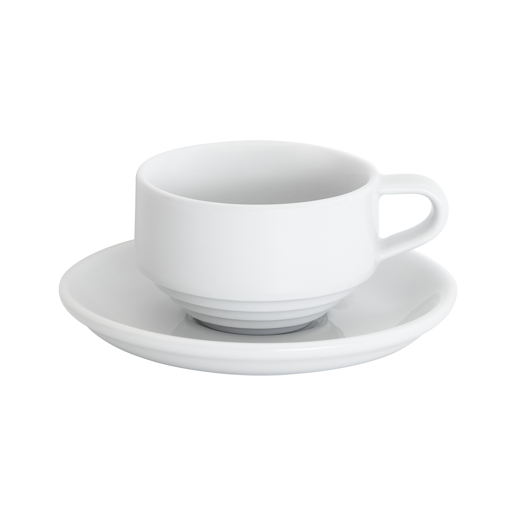 4oz. Cortado Cup  and 5" Shared Saucer