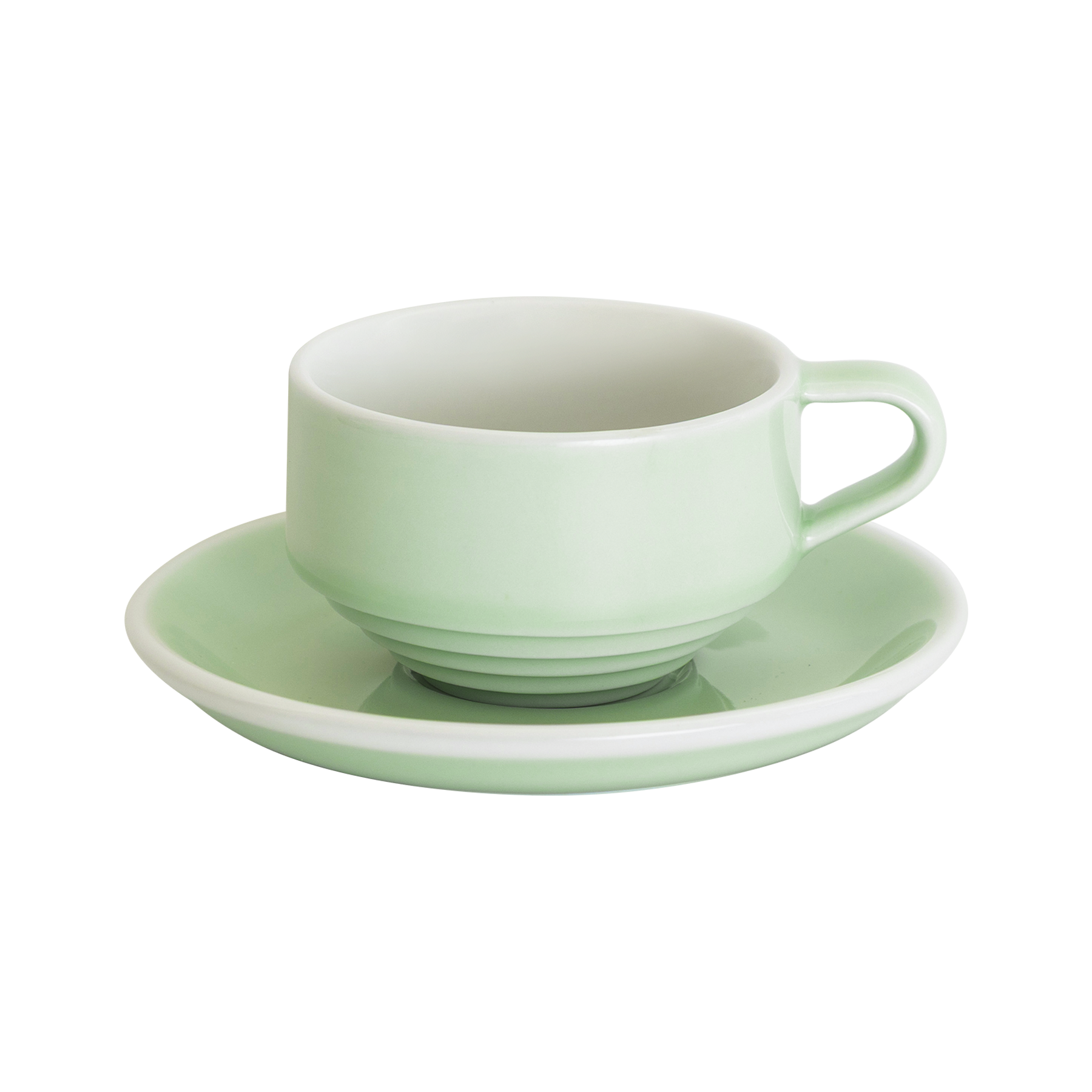 4oz. Cortado Cup  and 5" Shared Saucer