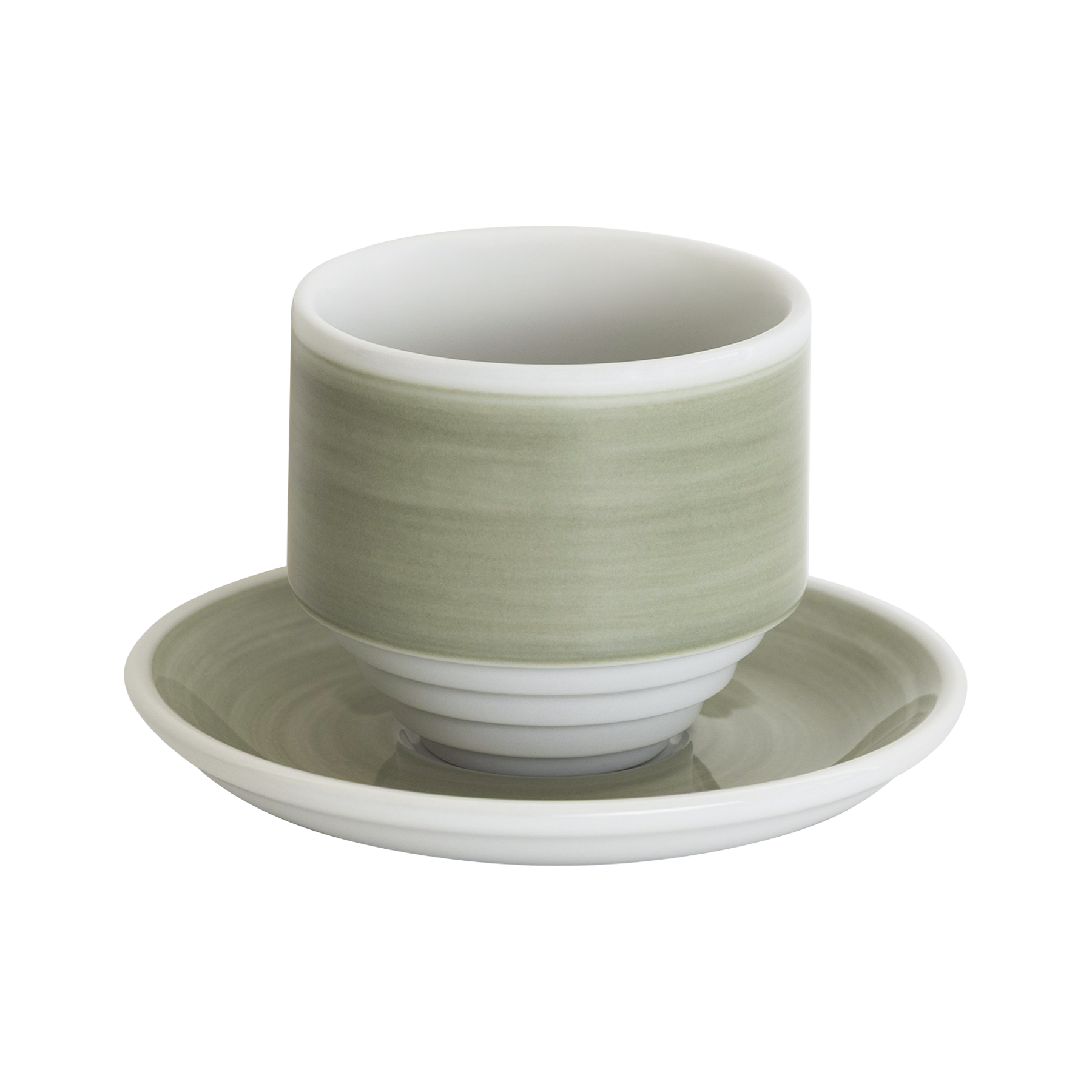 6.5oz. Cupping Bowl  and 5" Shared Saucer