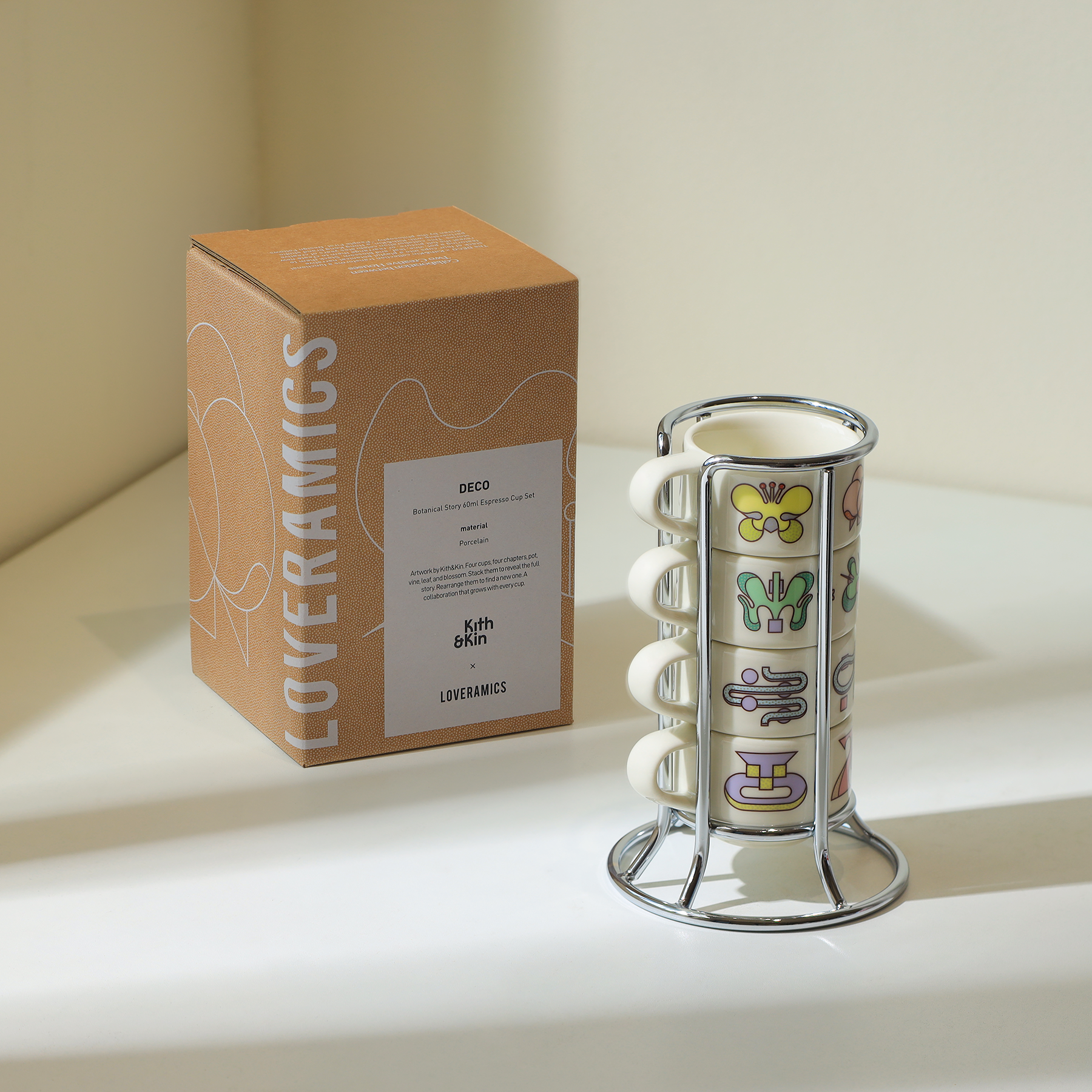 Botanical Story 2oz. Espresso Cup Set